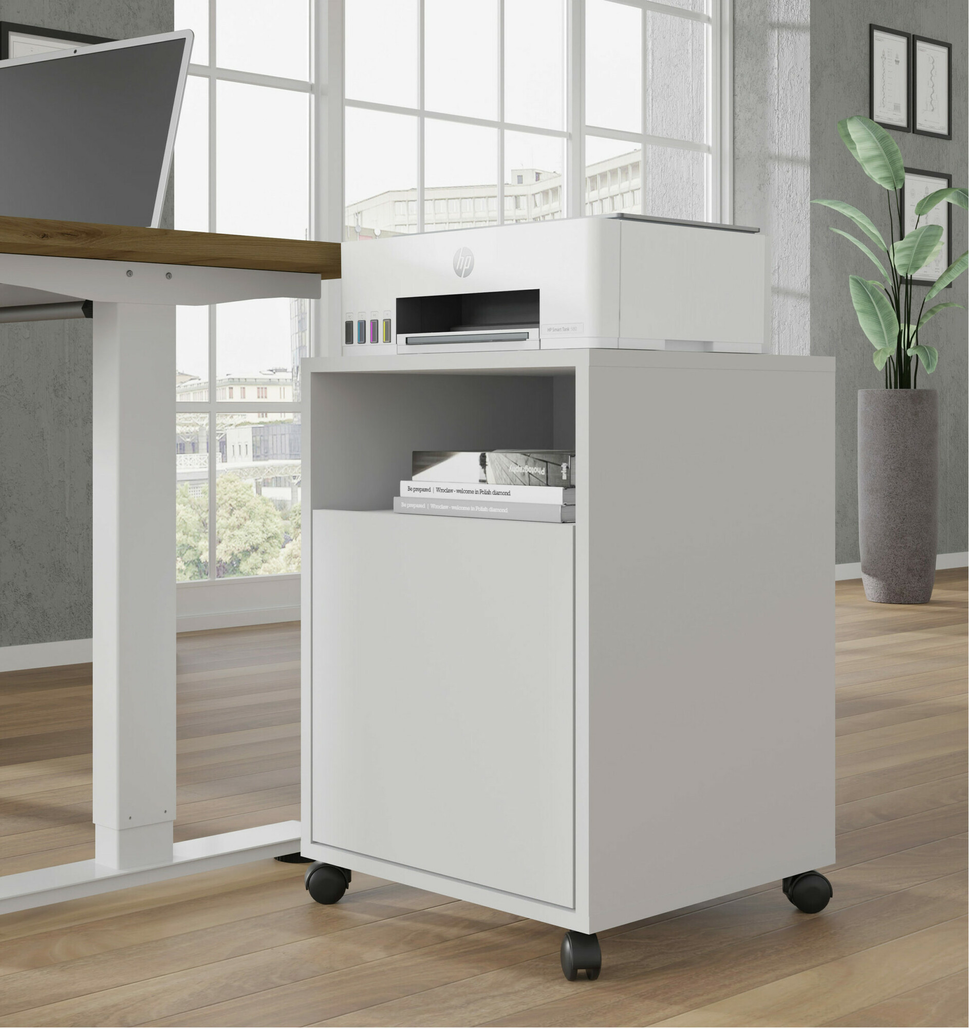 Sahtelkapp Buffalo 190 (Valge)