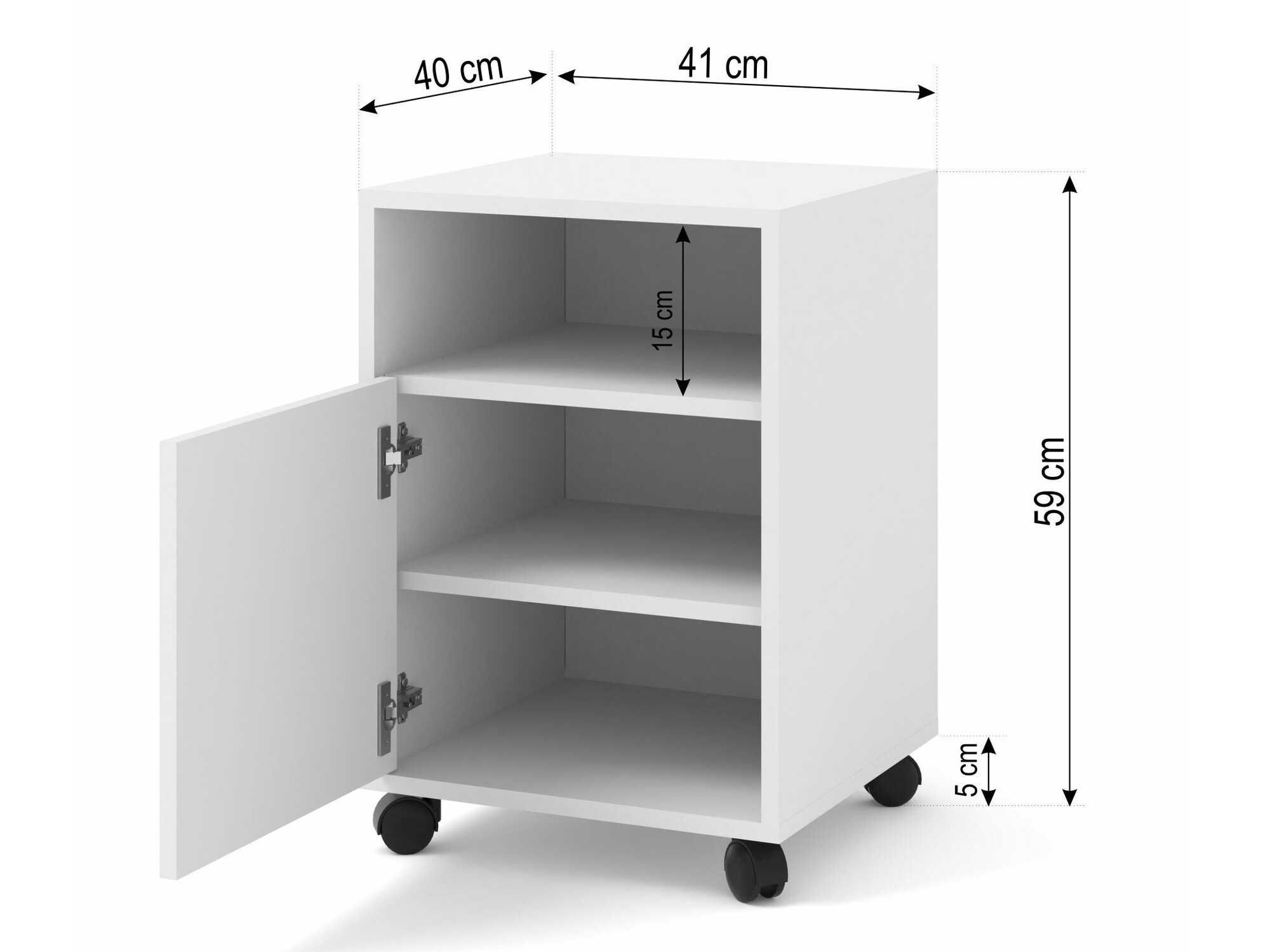 Sahtelkapp Buffalo 190 (Valge)