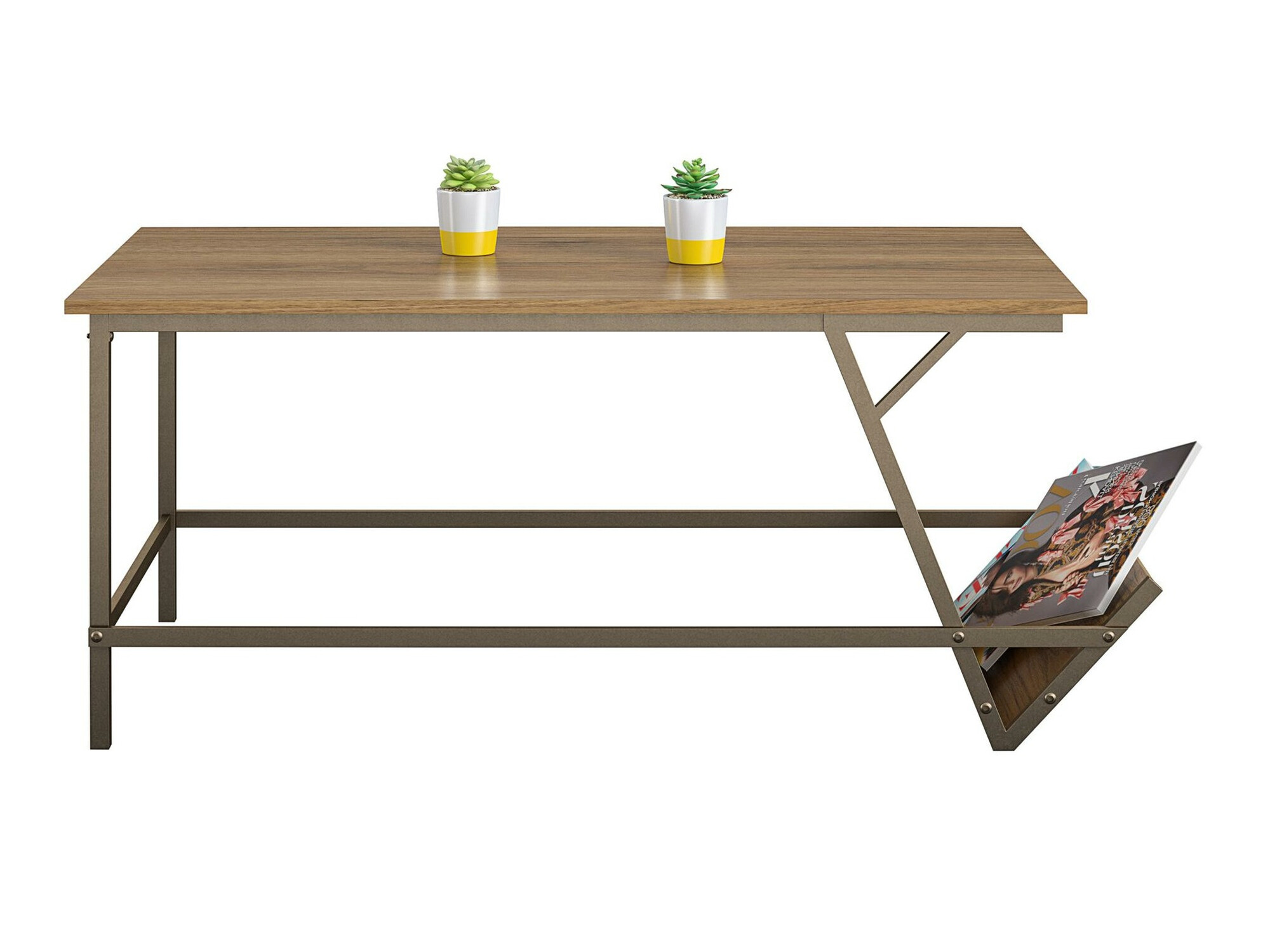 Diivanilaud Novogratz 185 (Pähkel)