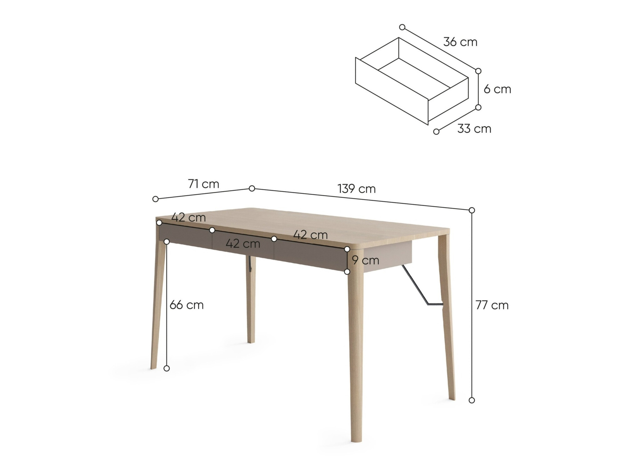 Kirjutuslaud Fresno 156