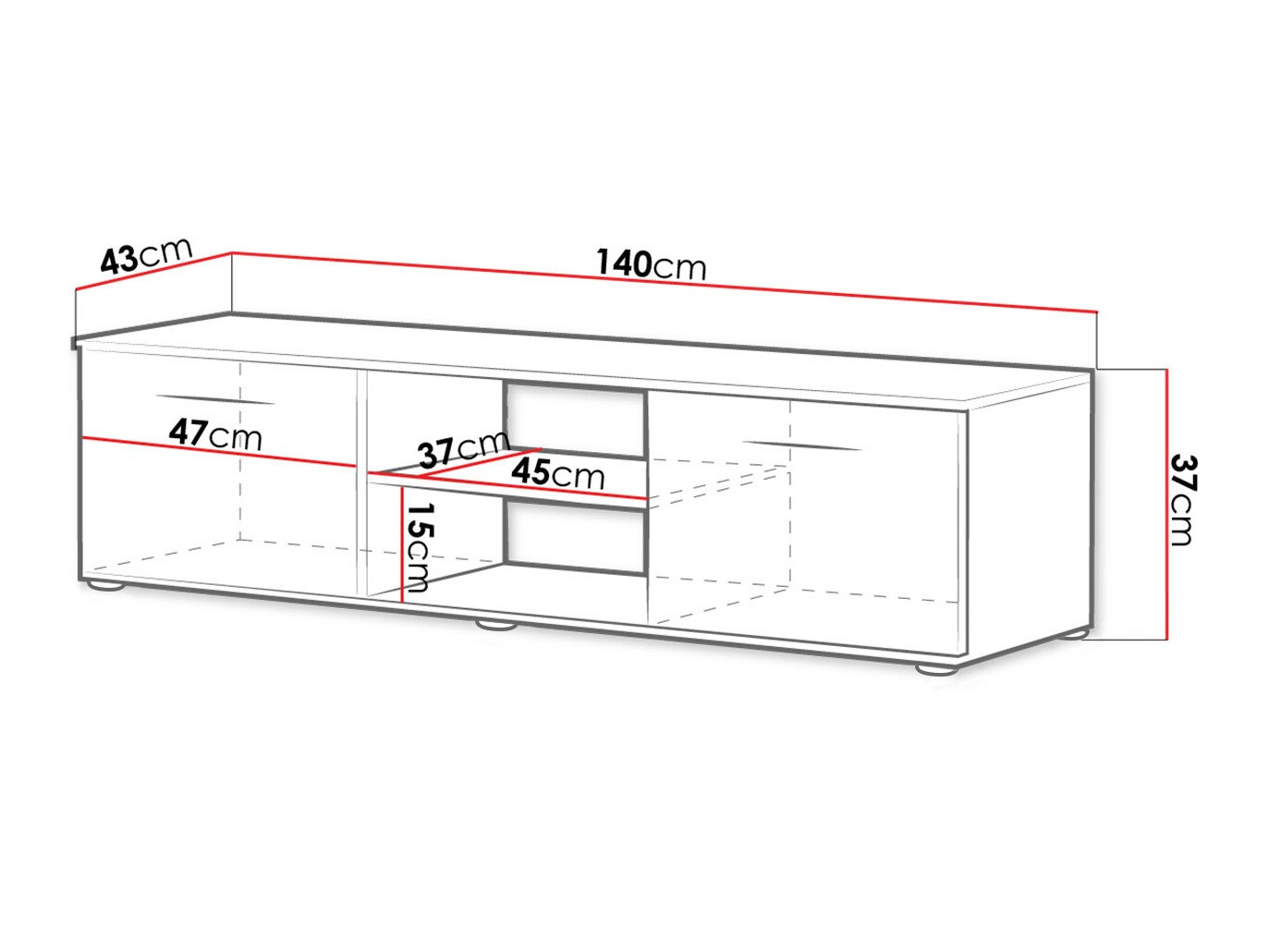 TV-alus Tornola 100 (Lefkas tamm + Must)