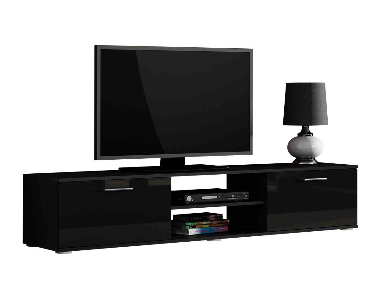 TV-alus Tornola 101 (Must + Läikiv must)