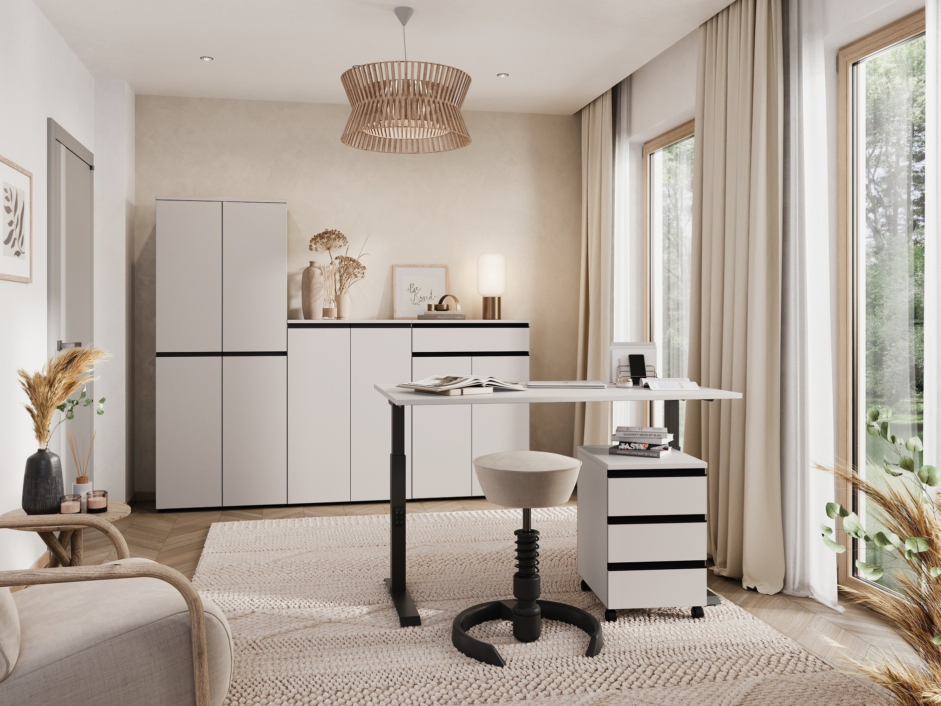 Kirjutuslaud Vesbeno 108 (Kašmiir + Must)