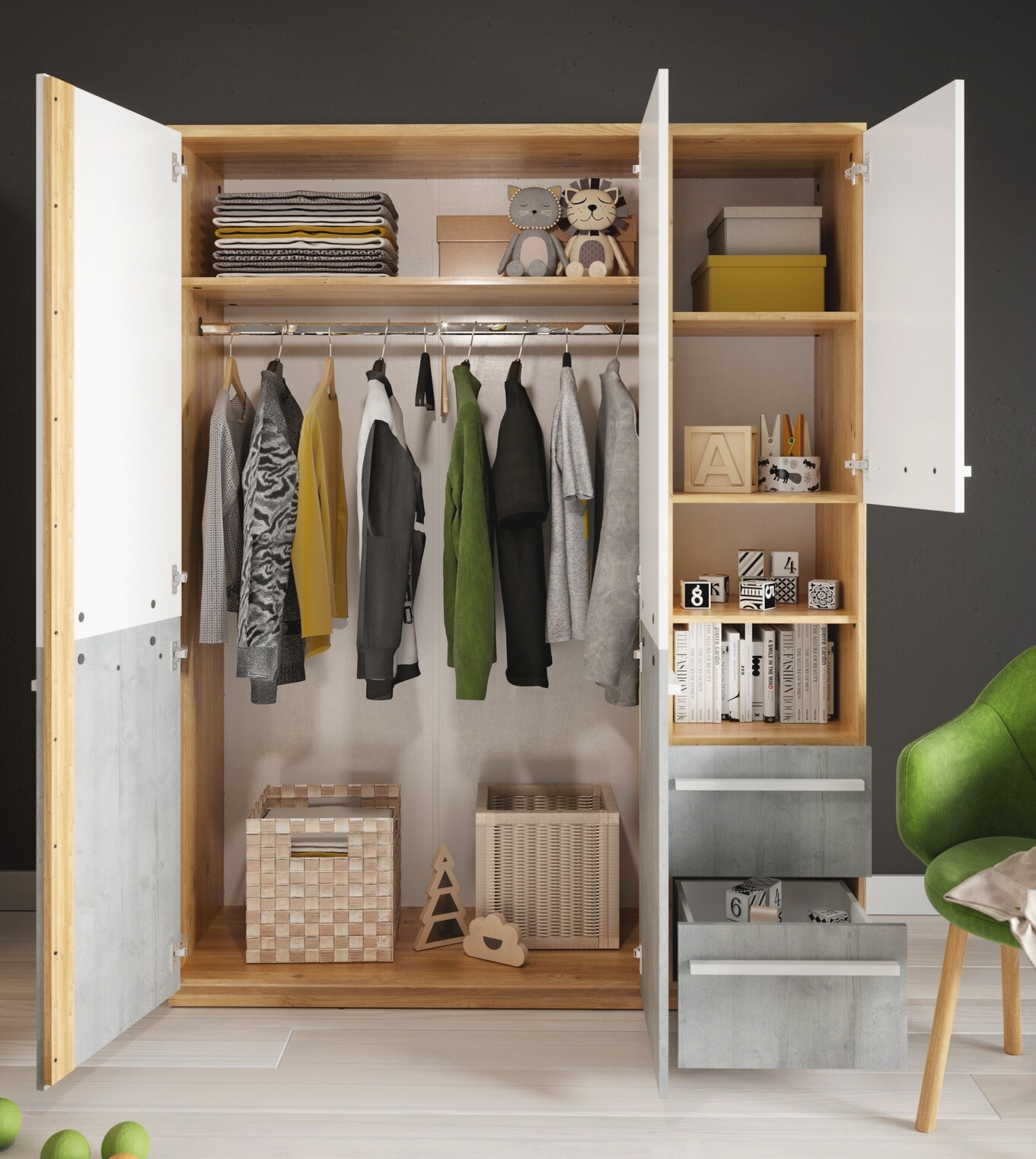 Riidekapp Felfera 100