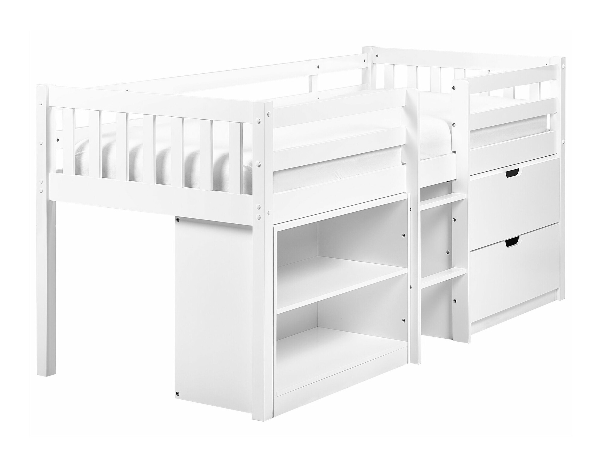 Kõrge voodi Berwyn 2199 (Valge)