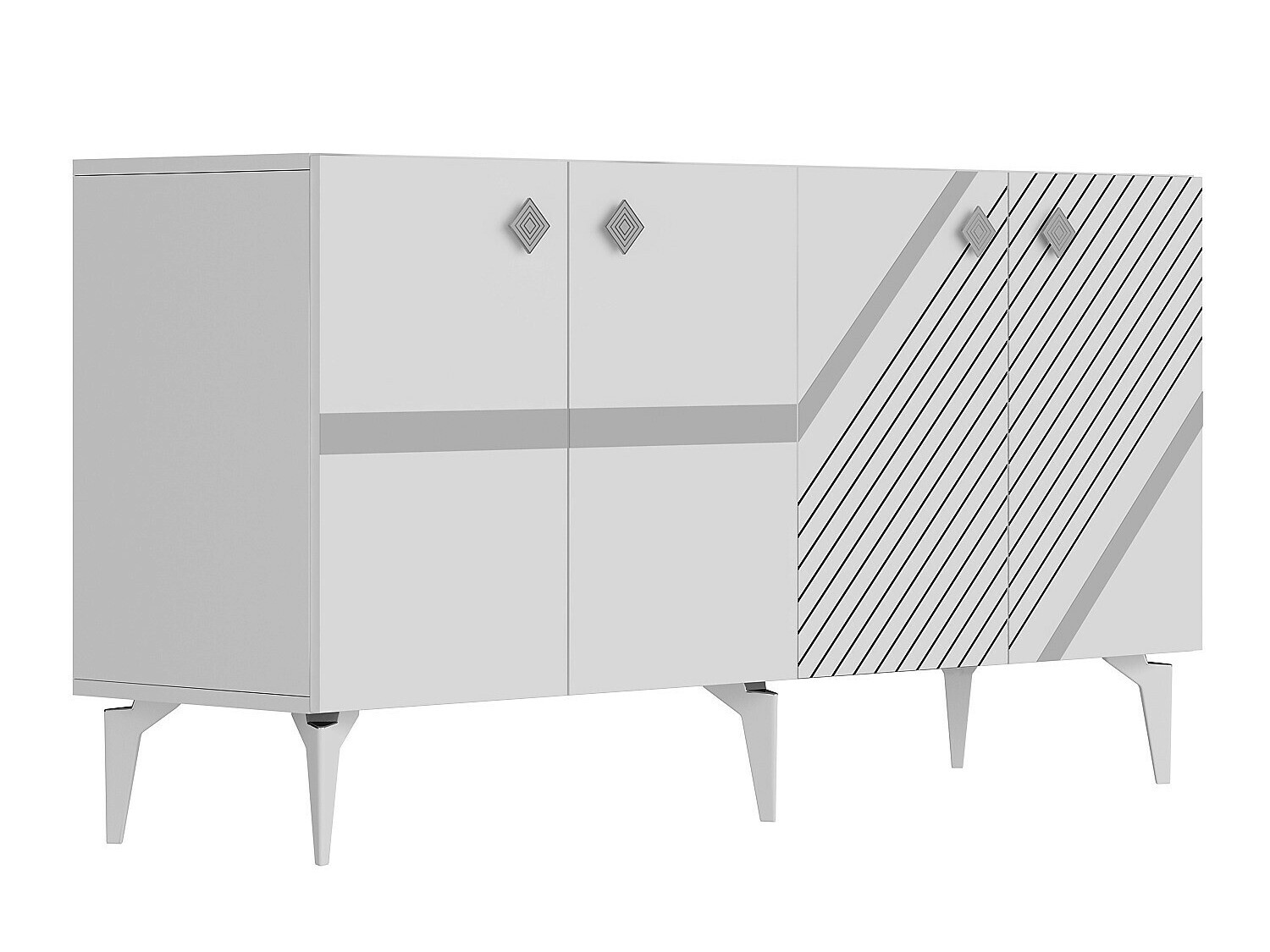 Kapp Kailua 2265 (Valge + Hõbedane)