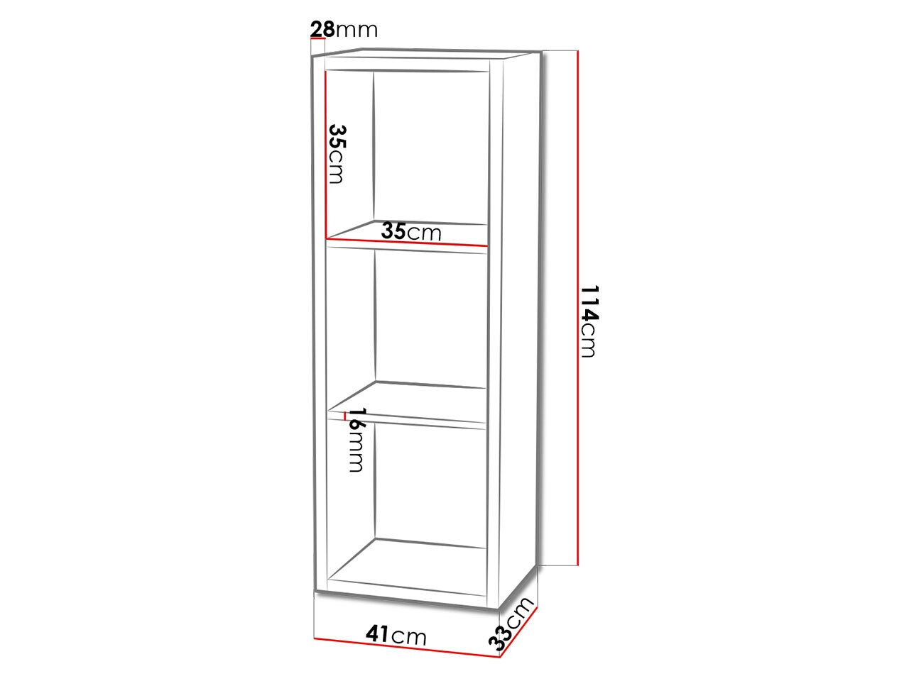 Riiul Levnova 100 (Sonoma tamm)
