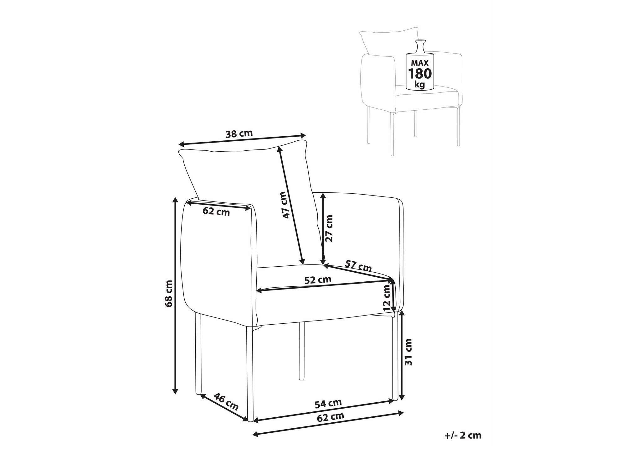 Tugitool Berwyn 2203 (Tumesinine)