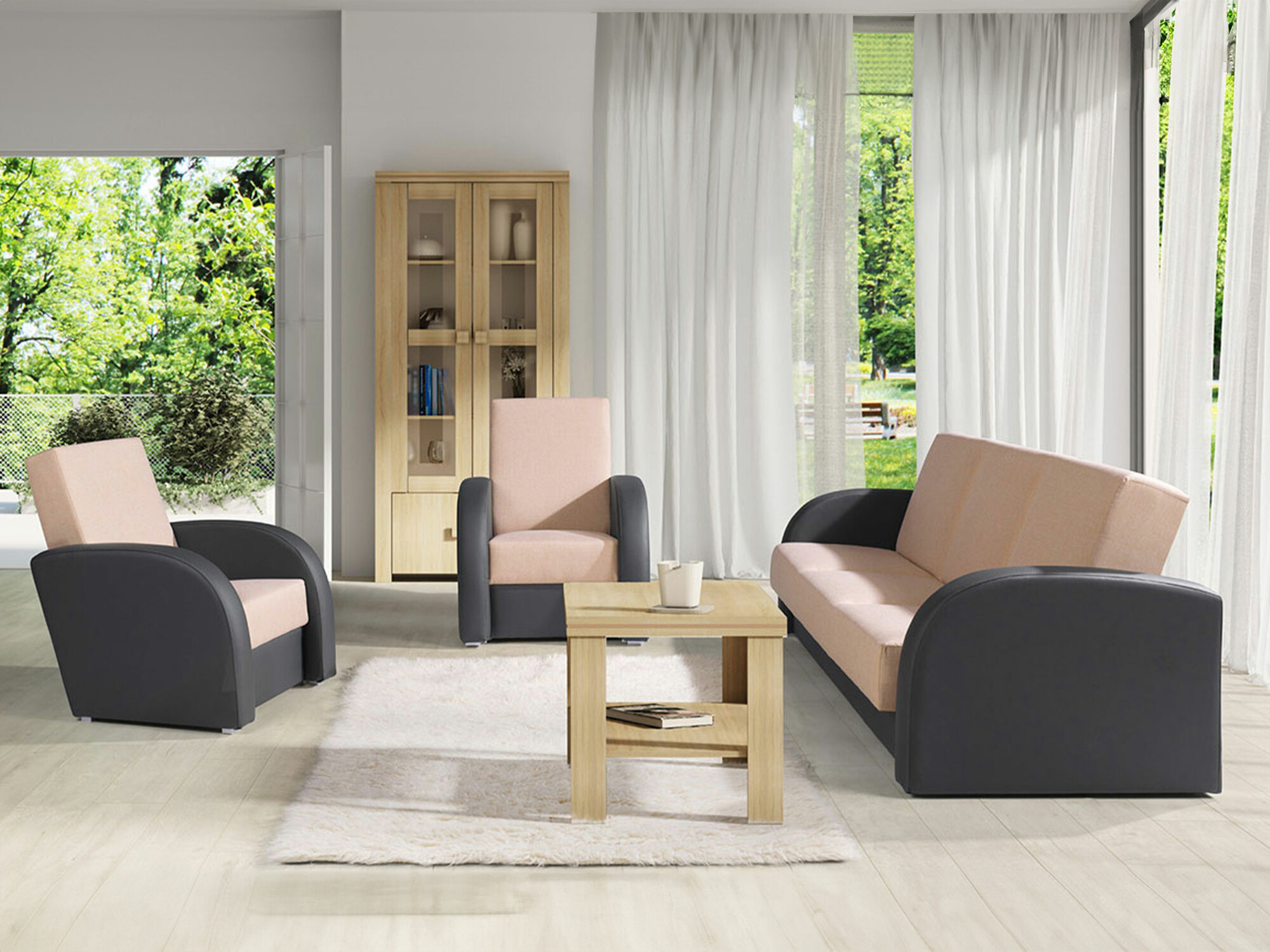 Pehme mööbli komplekt Providence 173 (Soft 020 + Lux 24)