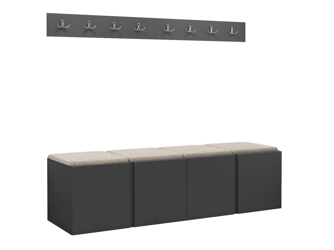 Esikukomplekt Hartford 276 (Grafiit)