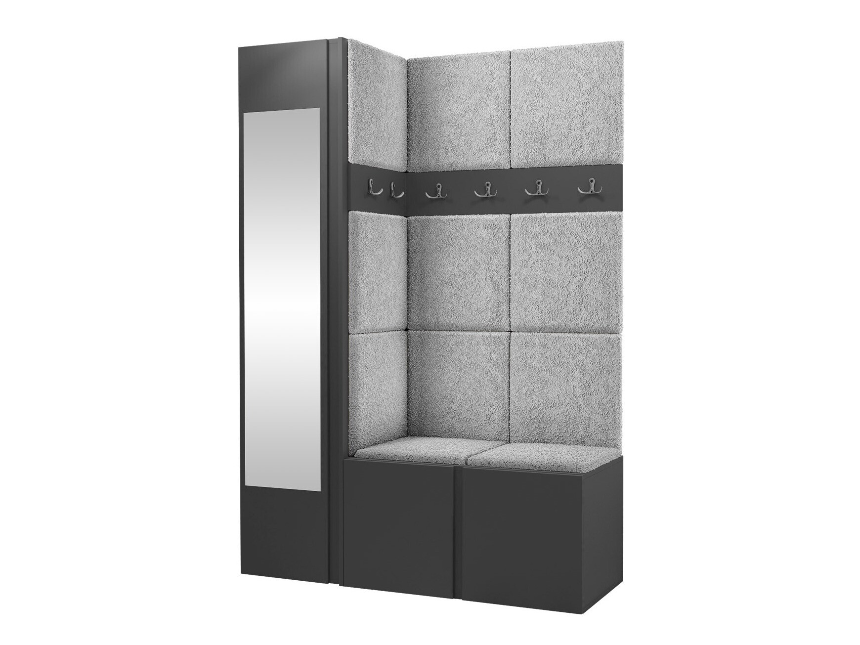 Esikukomplekt Hartford 277 (Grafiit)