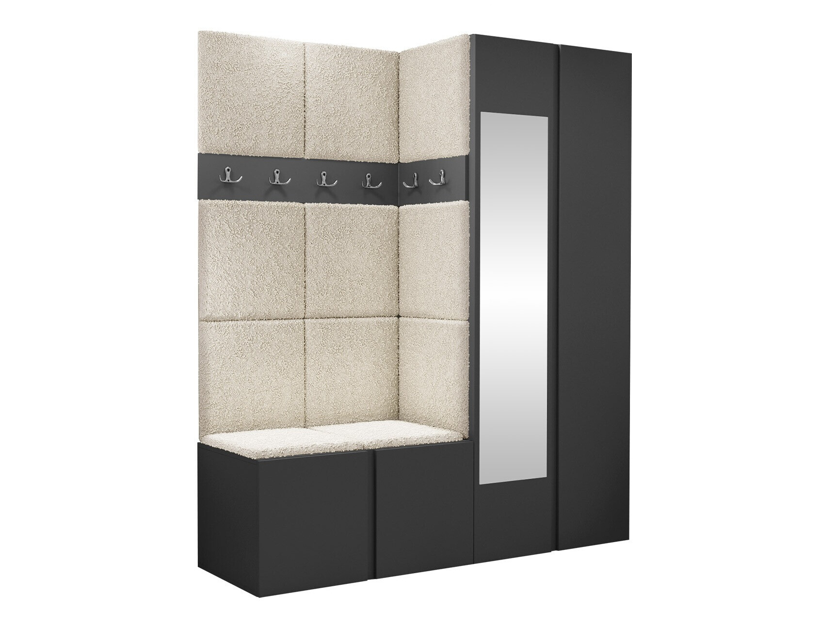 Esikukomplekt Hartford 278 (Grafiit)