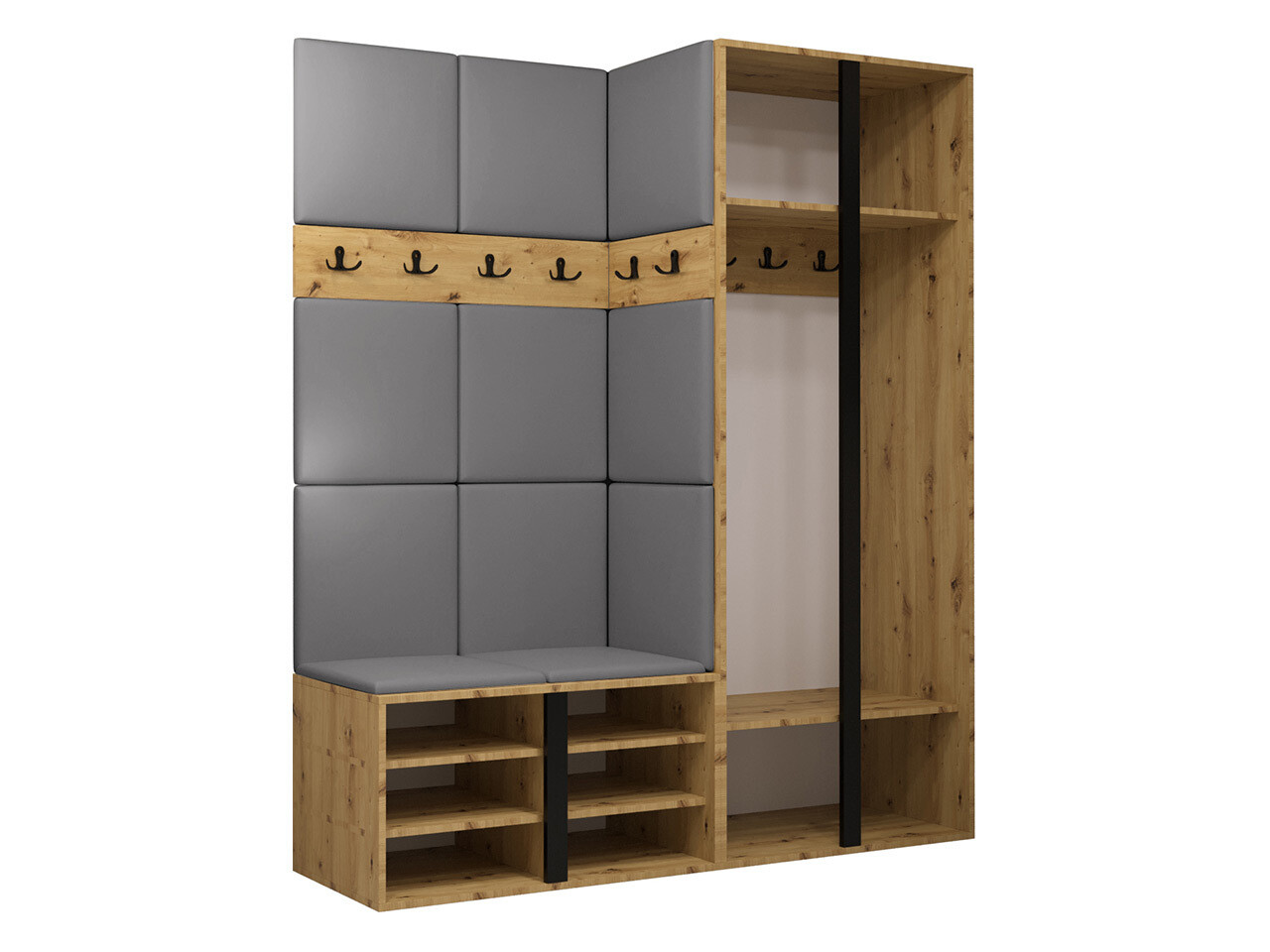 Esikukomplekt Hartford 278 (Grafiit)