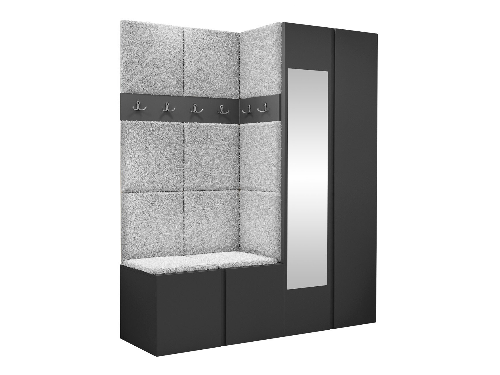 Esikukomplekt Hartford 278 (Grafiit)