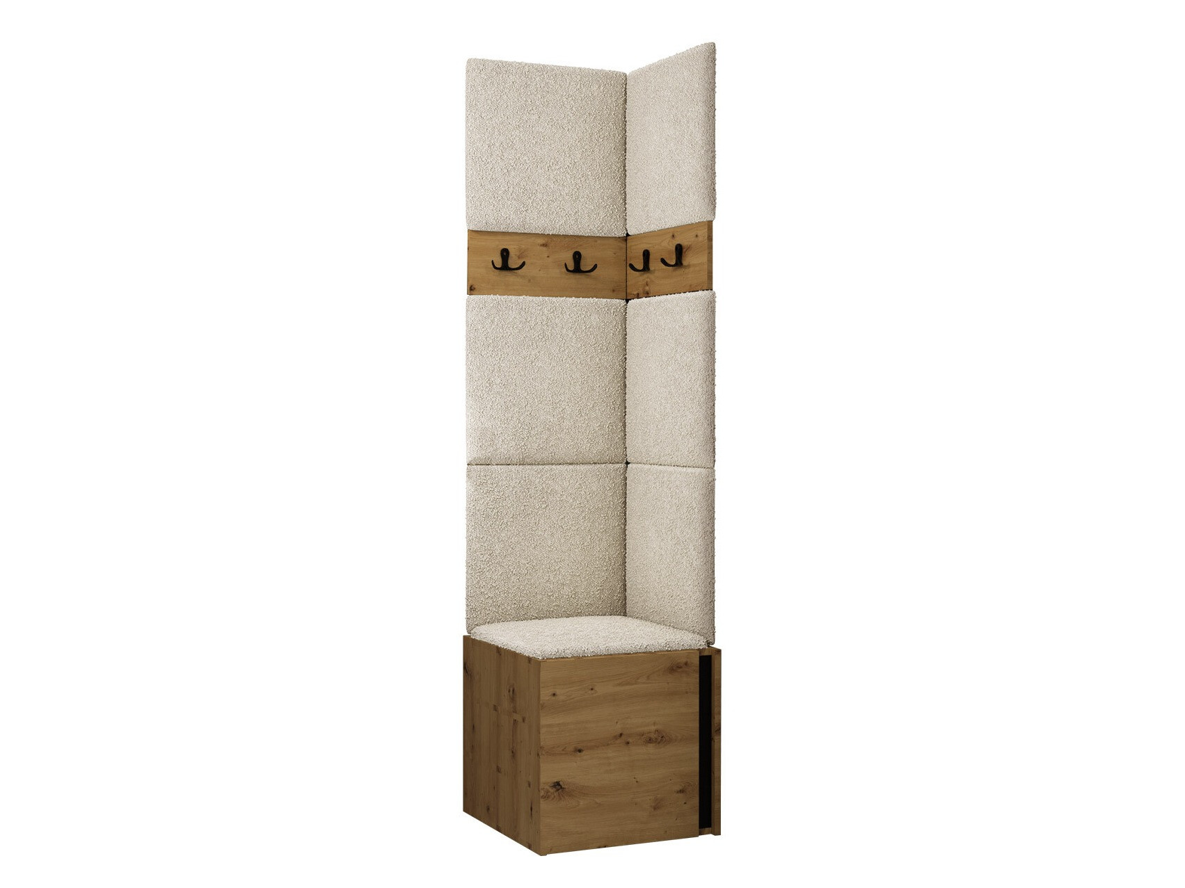 Esikukomplekt Hartford 347 (Artisan tamm + Must)