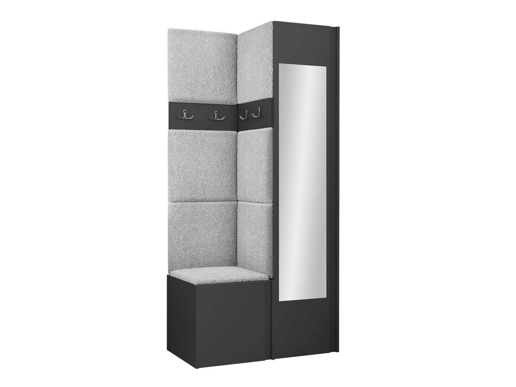 Esikukomplekt Hartford 354 (Grafiit)