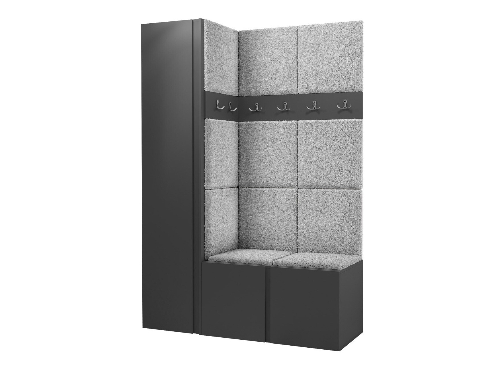 Esikukomplekt Hartford 471 (Grafiit)