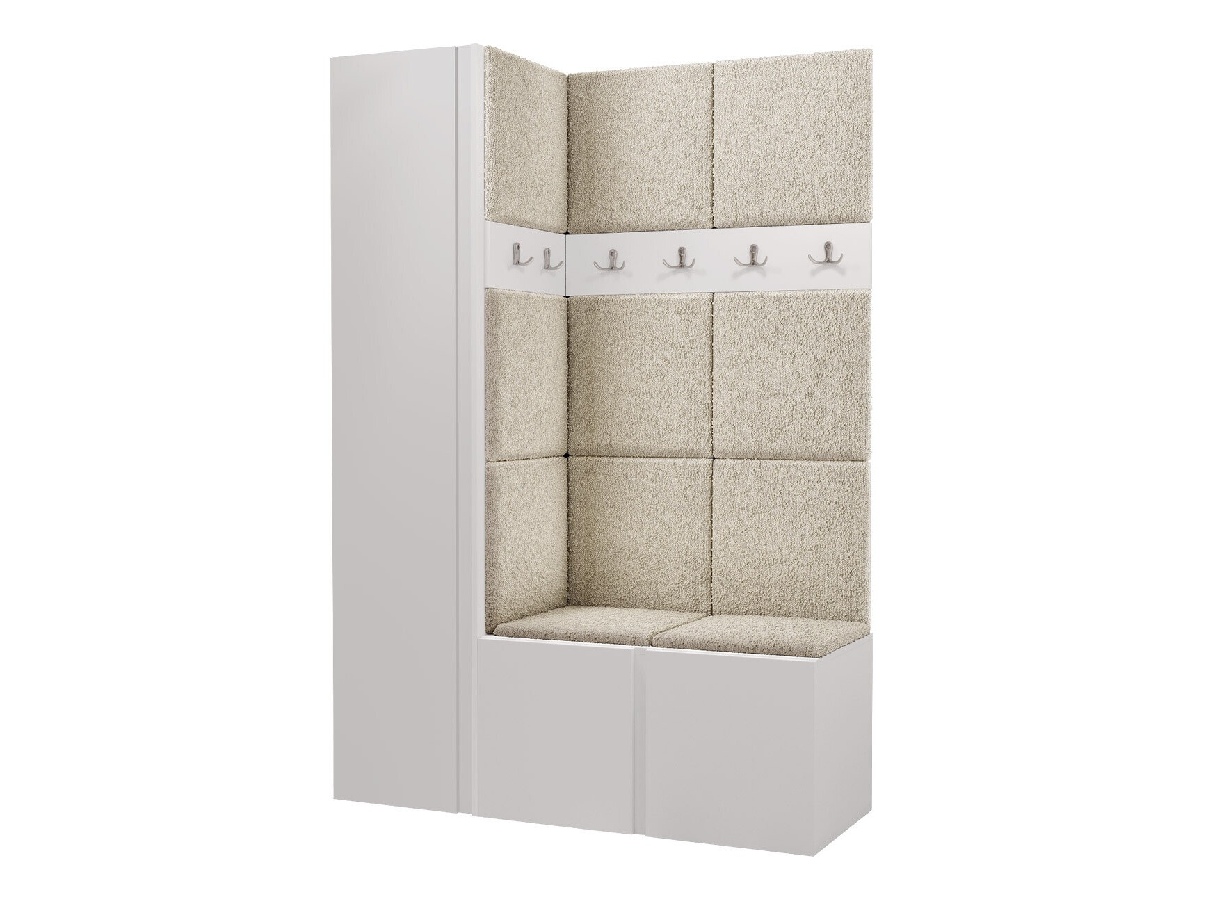 Esikukomplekt Pinis IX (Valge)