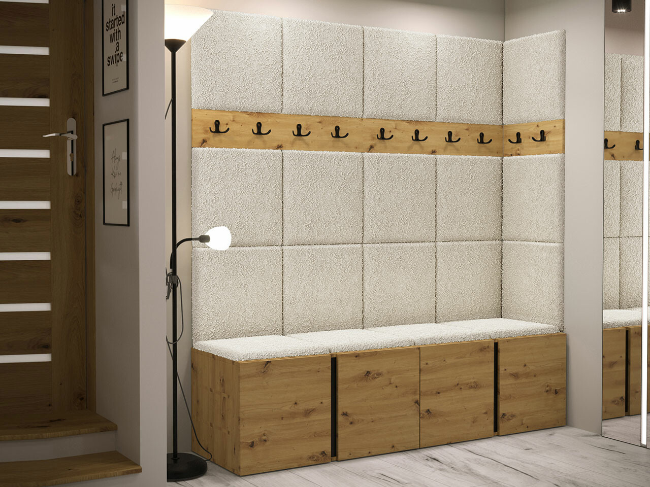 Esikukomplekt Hartford 265 (Artisan tamm)