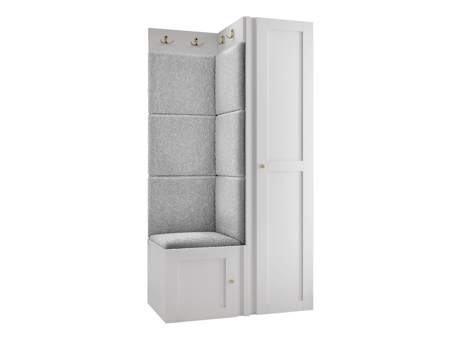 Esikukomplekt Hartford 381 (Valge)