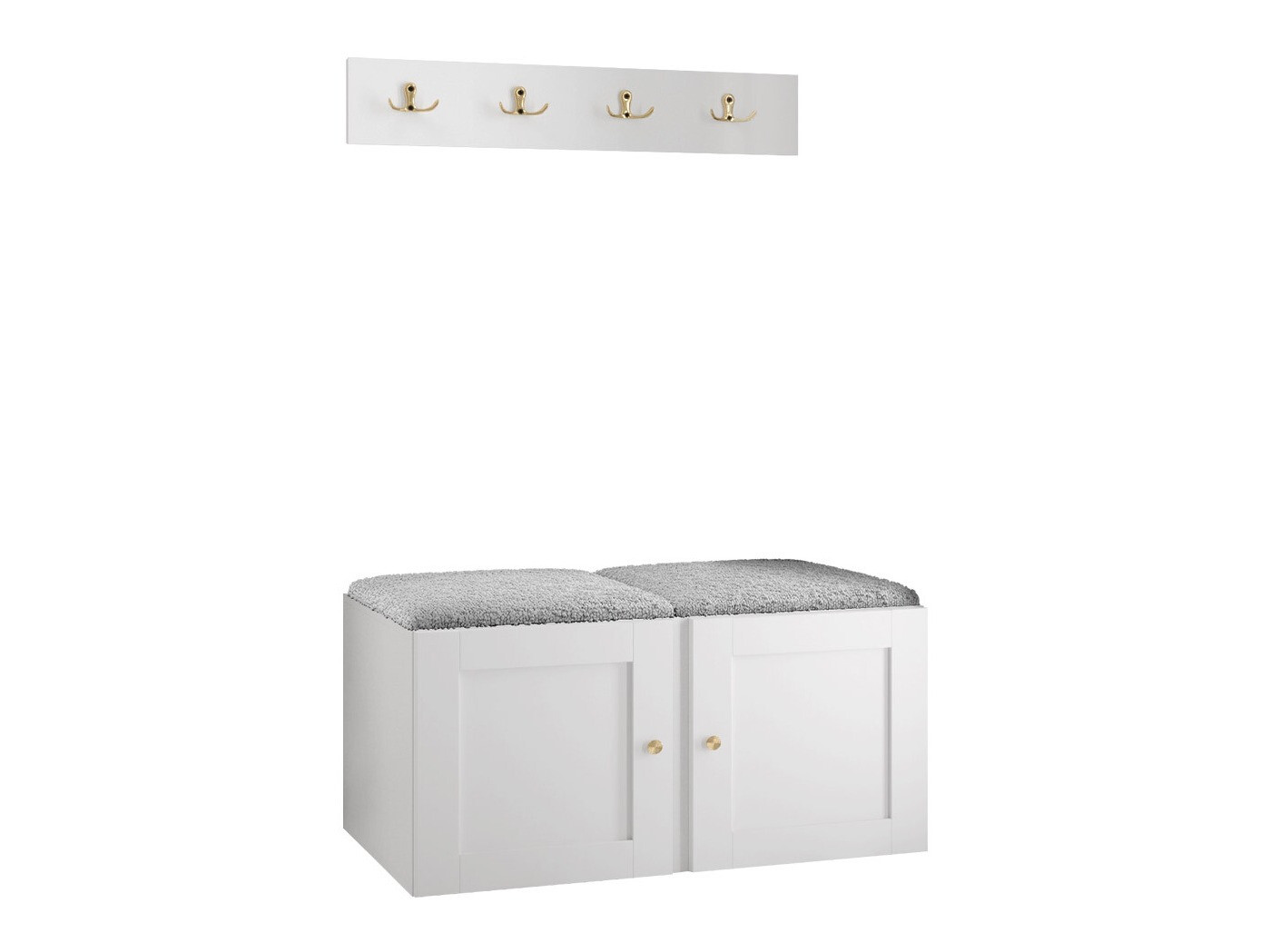 Esikukomplekt Hartford 376 (Must)