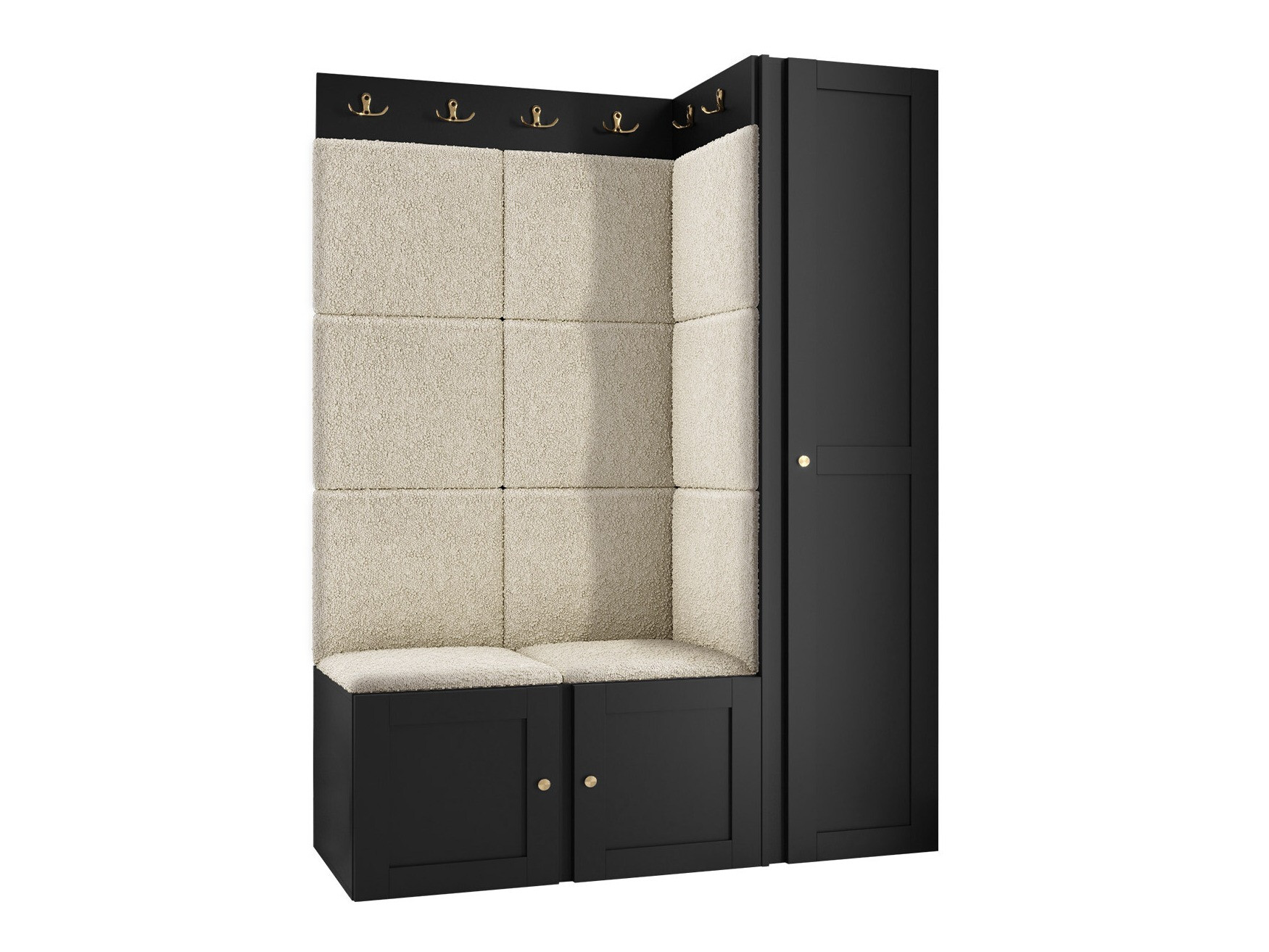 Esikukomplekt Hartford 377 (Valge)