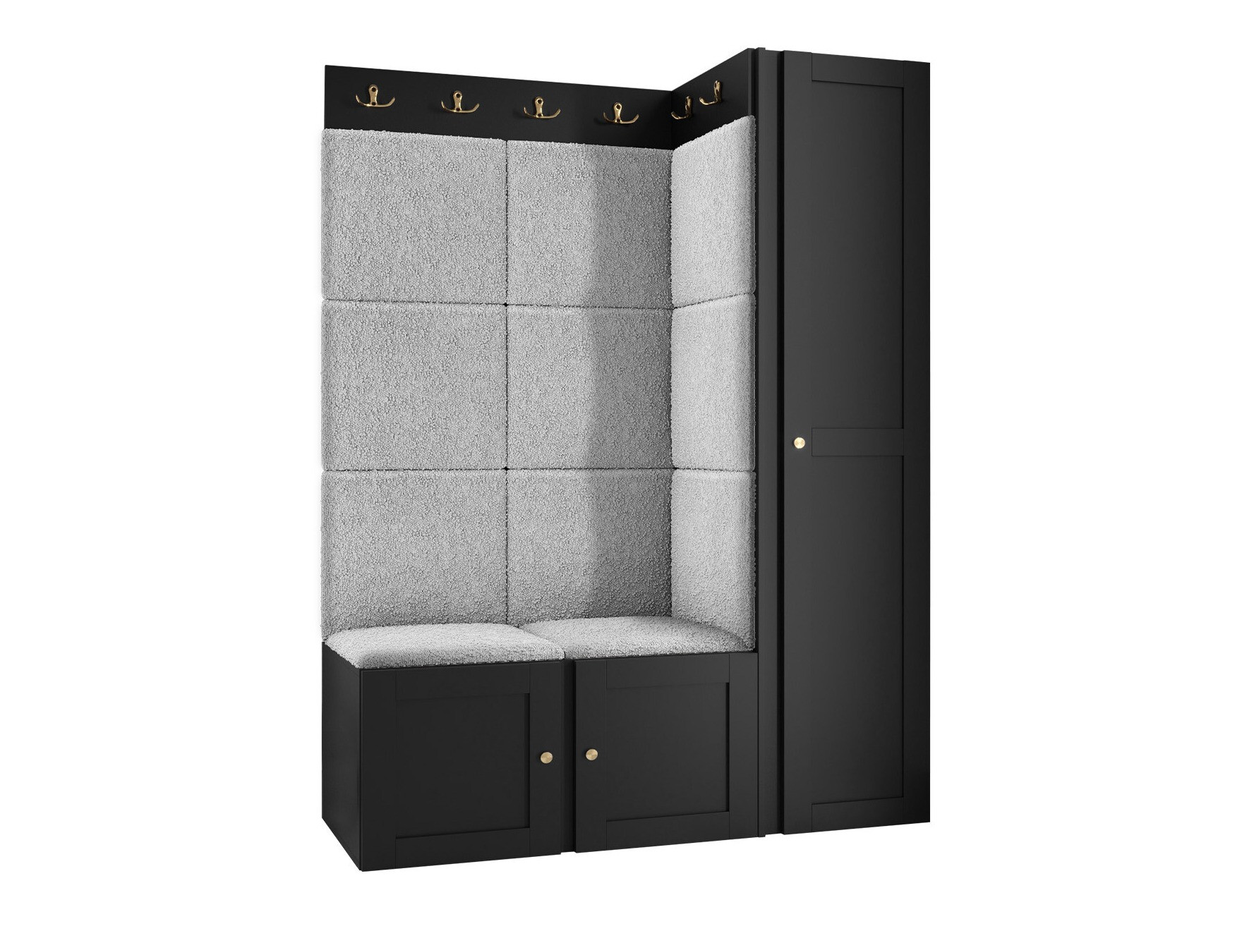 Esikukomplekt Hartford 377 (Valge)