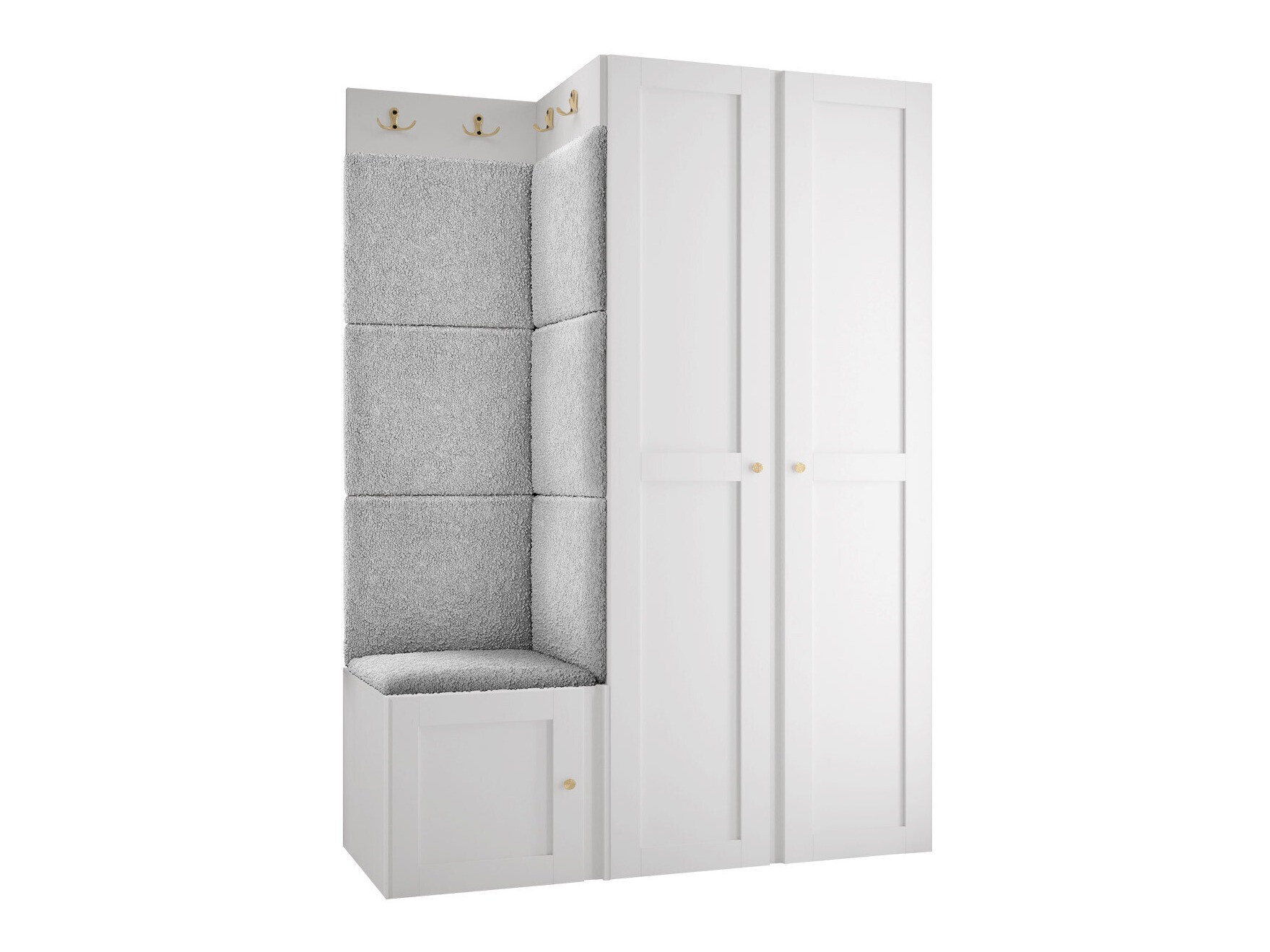 Esikukomplekt Hartford 379 (Valge)