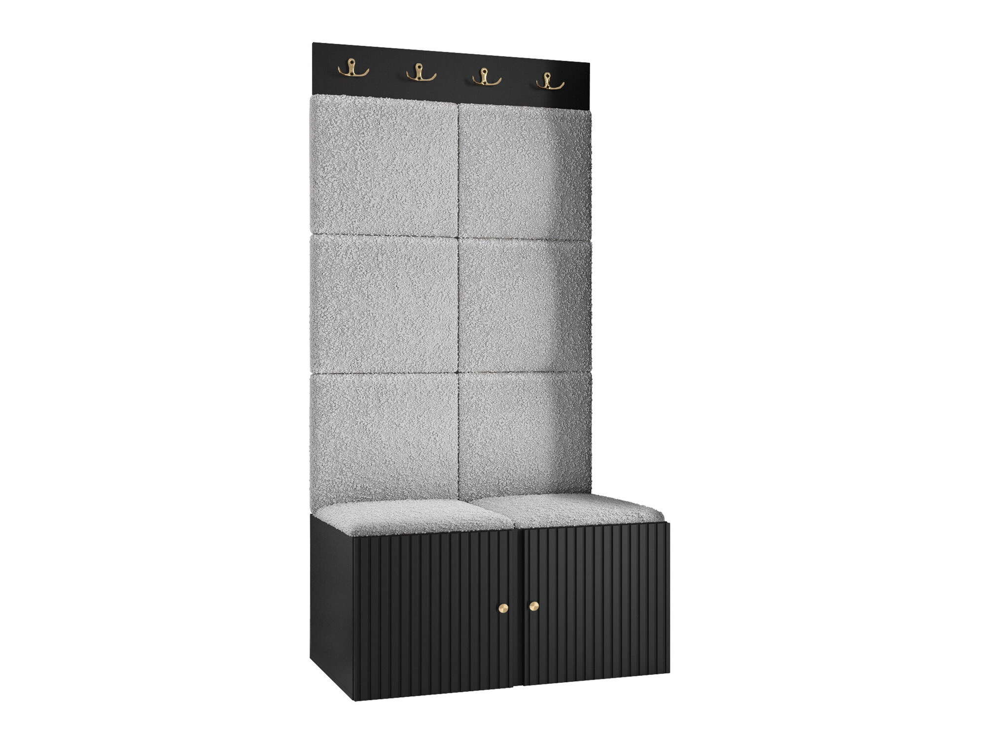 Esikukomplekt Hartford 383 (Must)