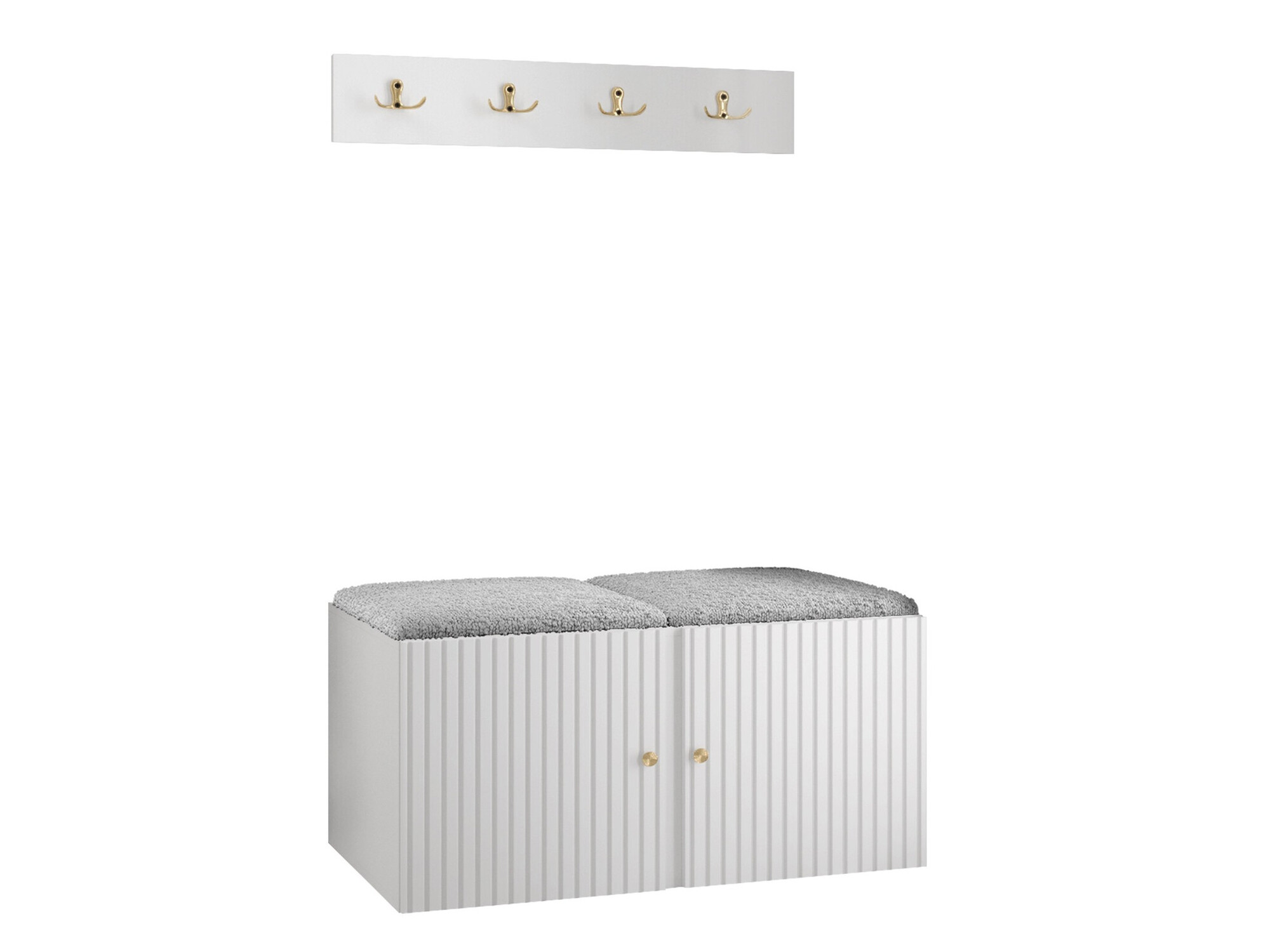 Esikukomplekt Hartford 384 (Valge)