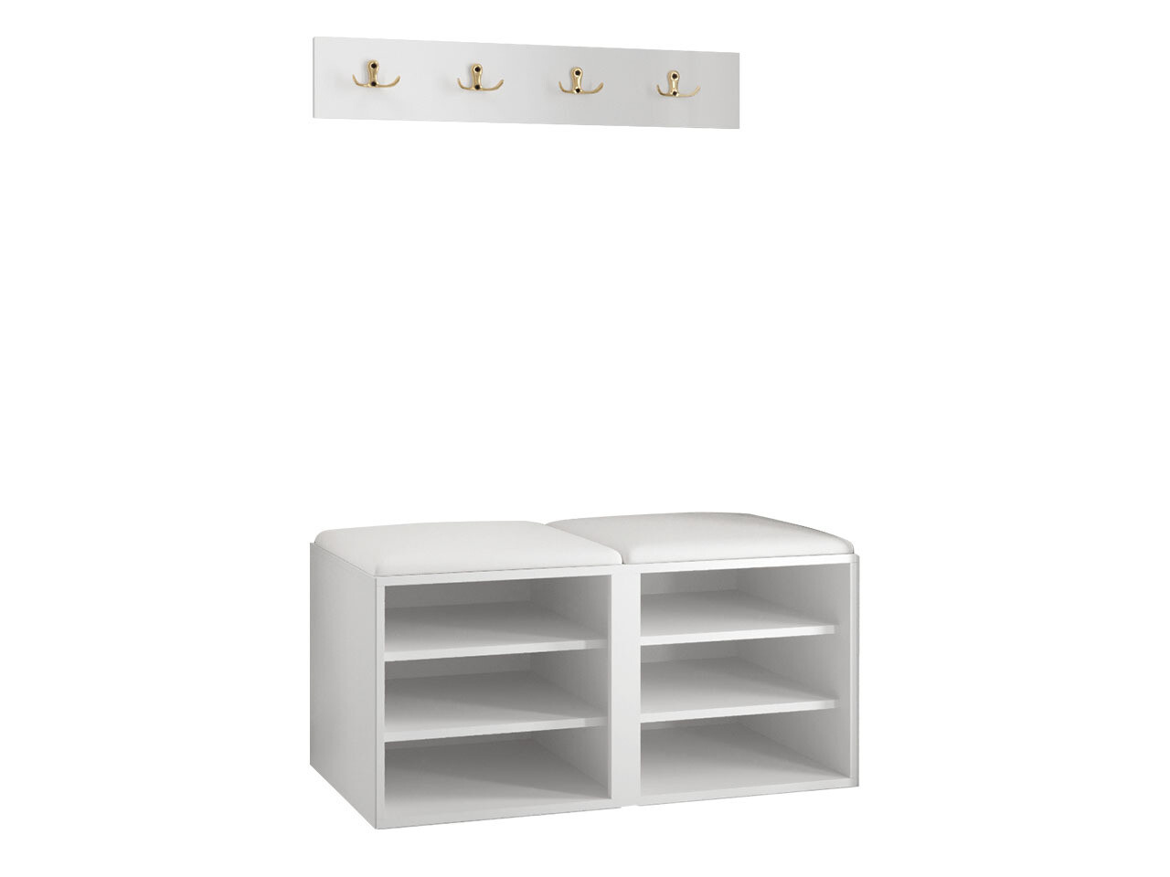 Esikukomplekt Hartford 384 (Valge)