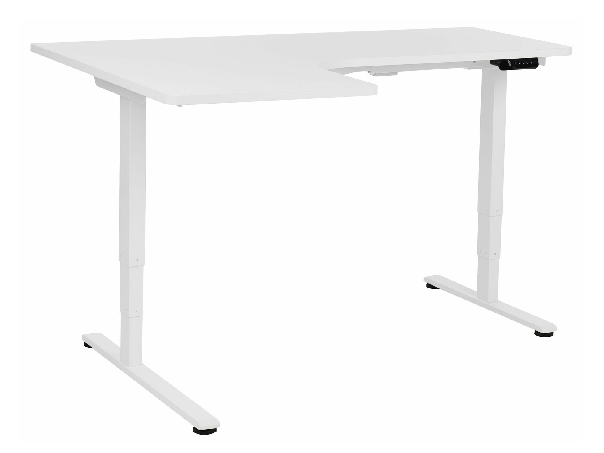 Reguleeritava kõrgusega töölaud Berwyn 2224 (Valge)