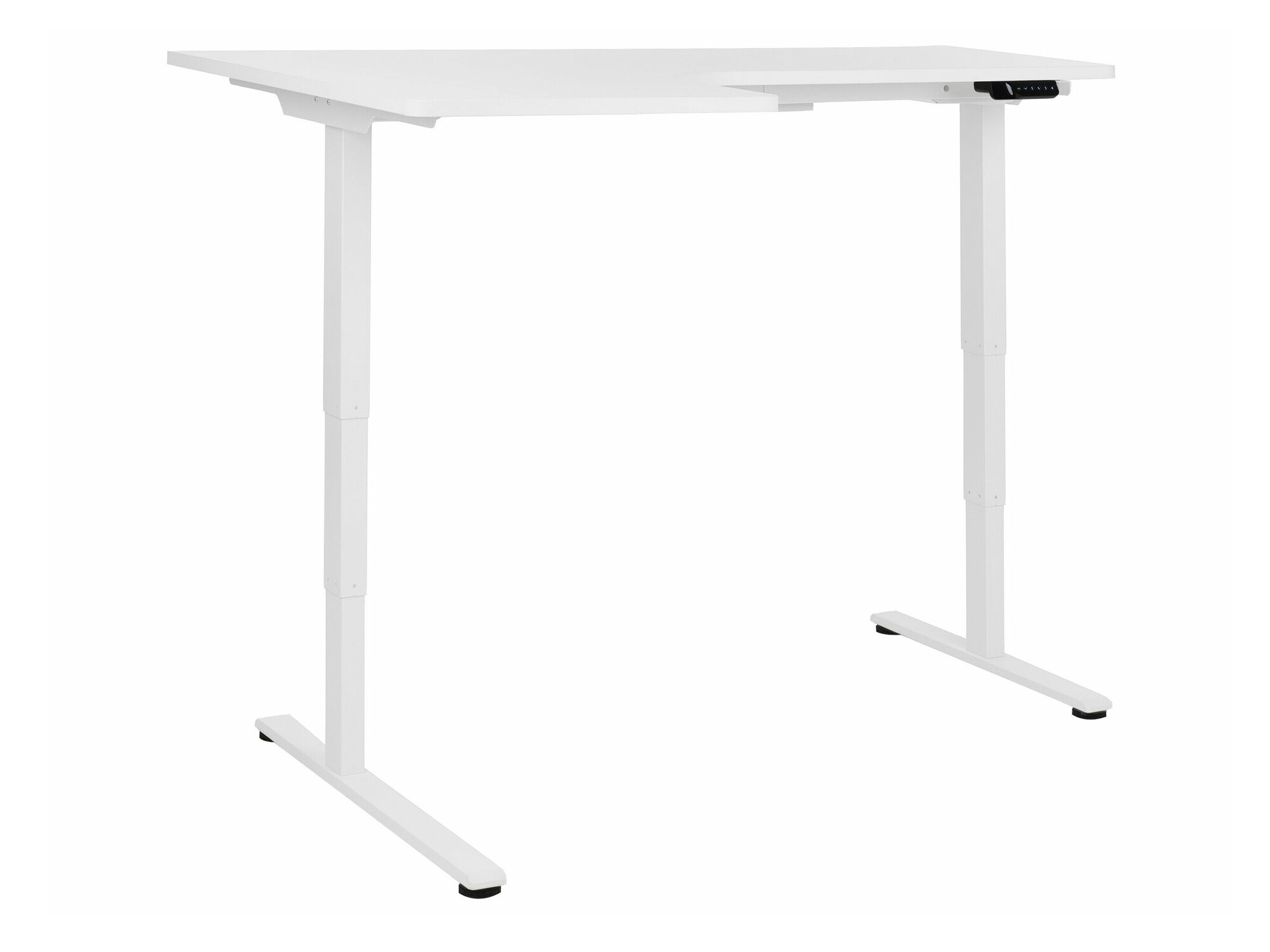 Reguleeritava kõrgusega töölaud Berwyn 2224 (Valge)