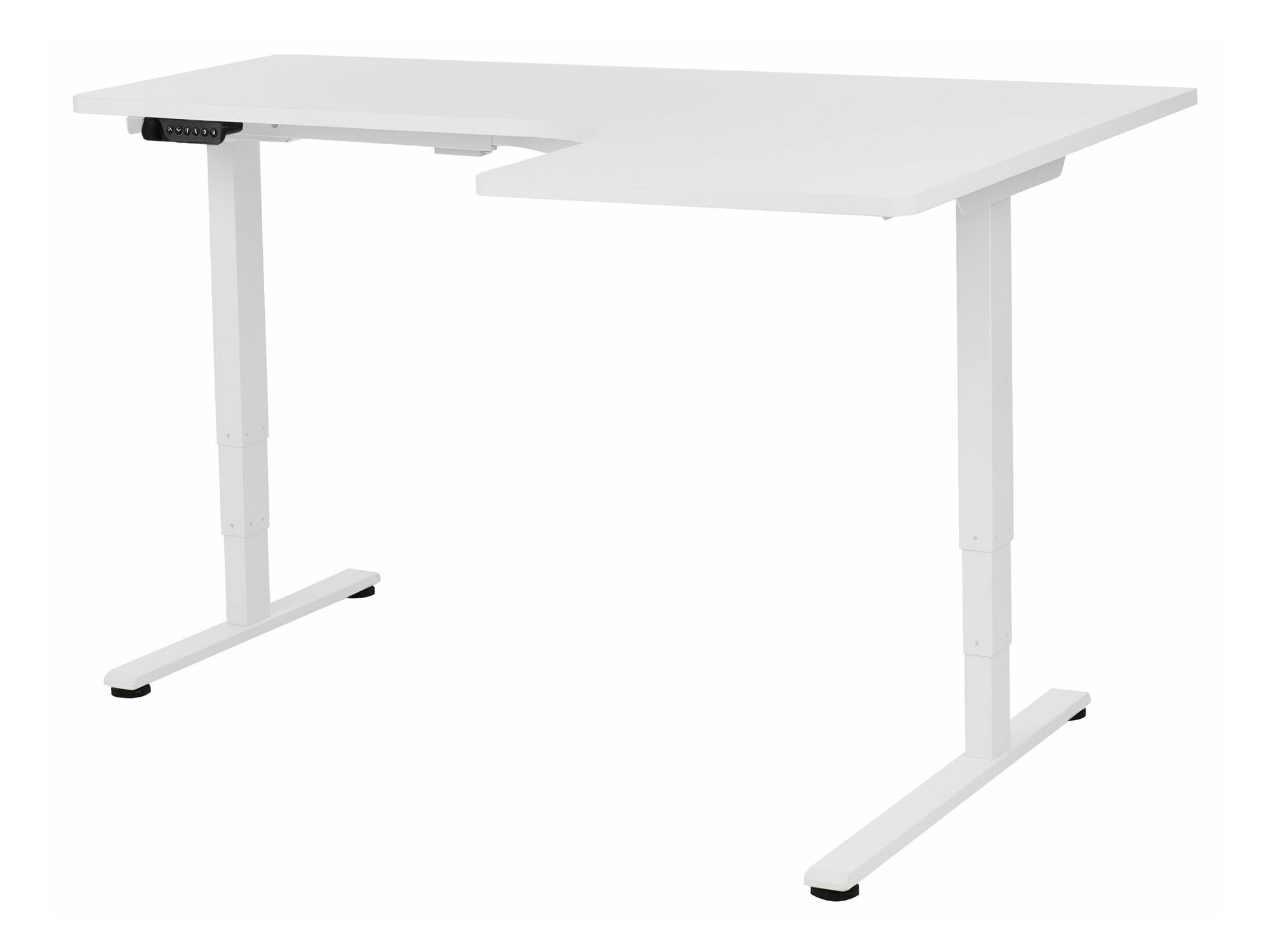 Reguleeritava kõrgusega töölaud Berwyn 2224 (Valge)