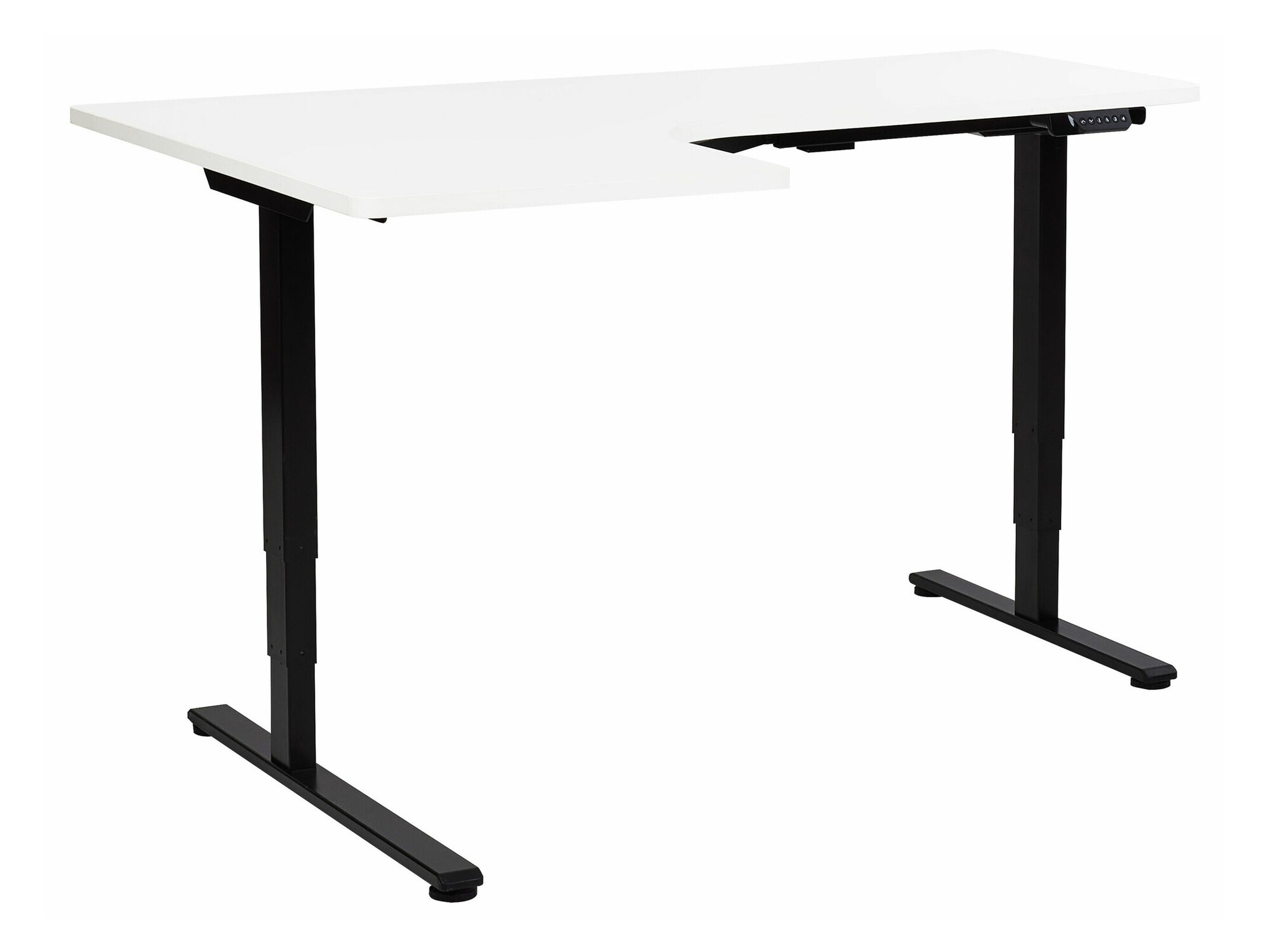 Reguleeritava kõrgusega töölaud Berwyn 2224 (Valge)