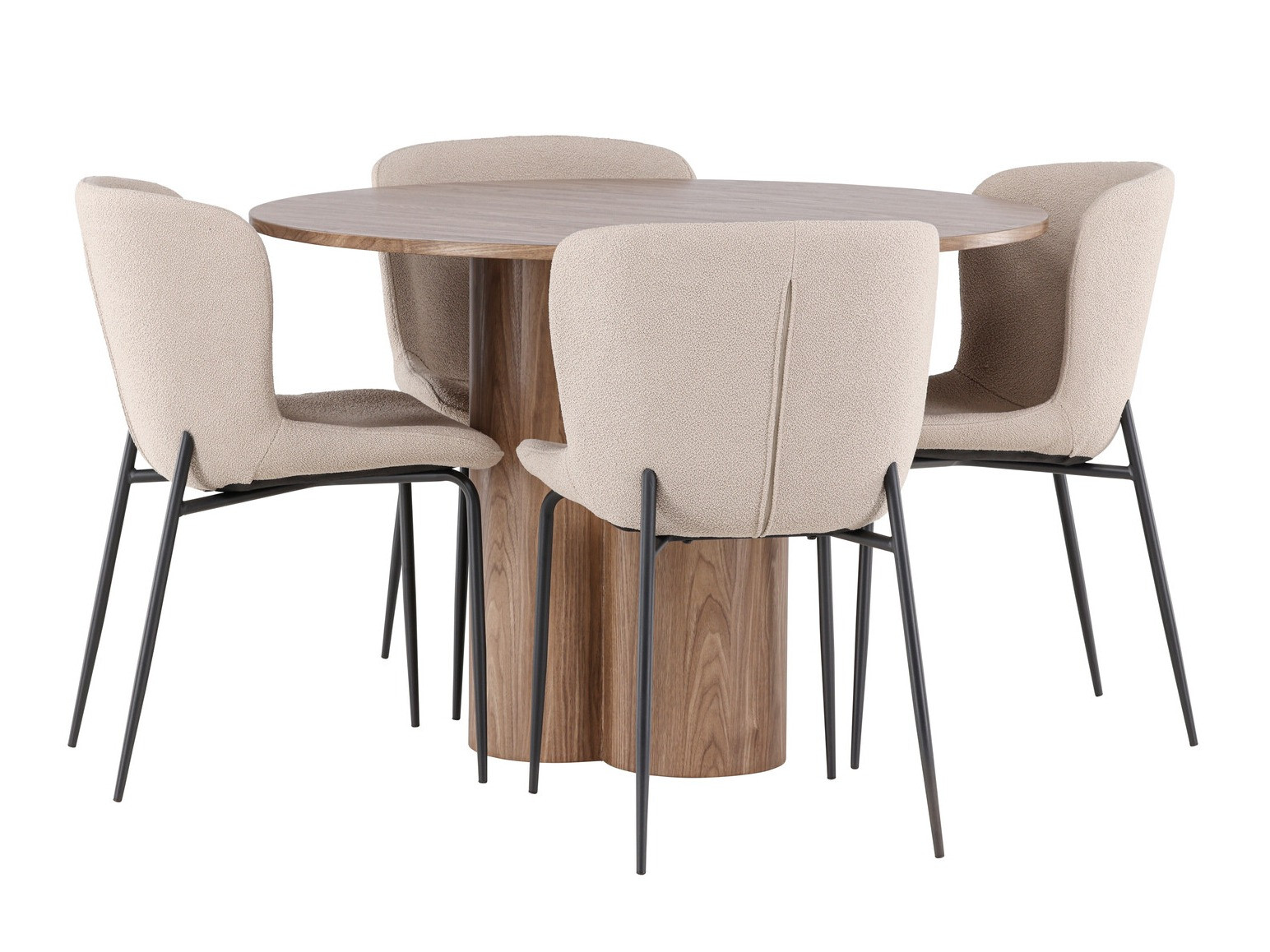 Söögitoakomplekt Dallas 4562 (Pruun)