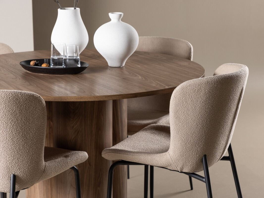 Söögitoakomplekt Dallas 4562 (Pruun)