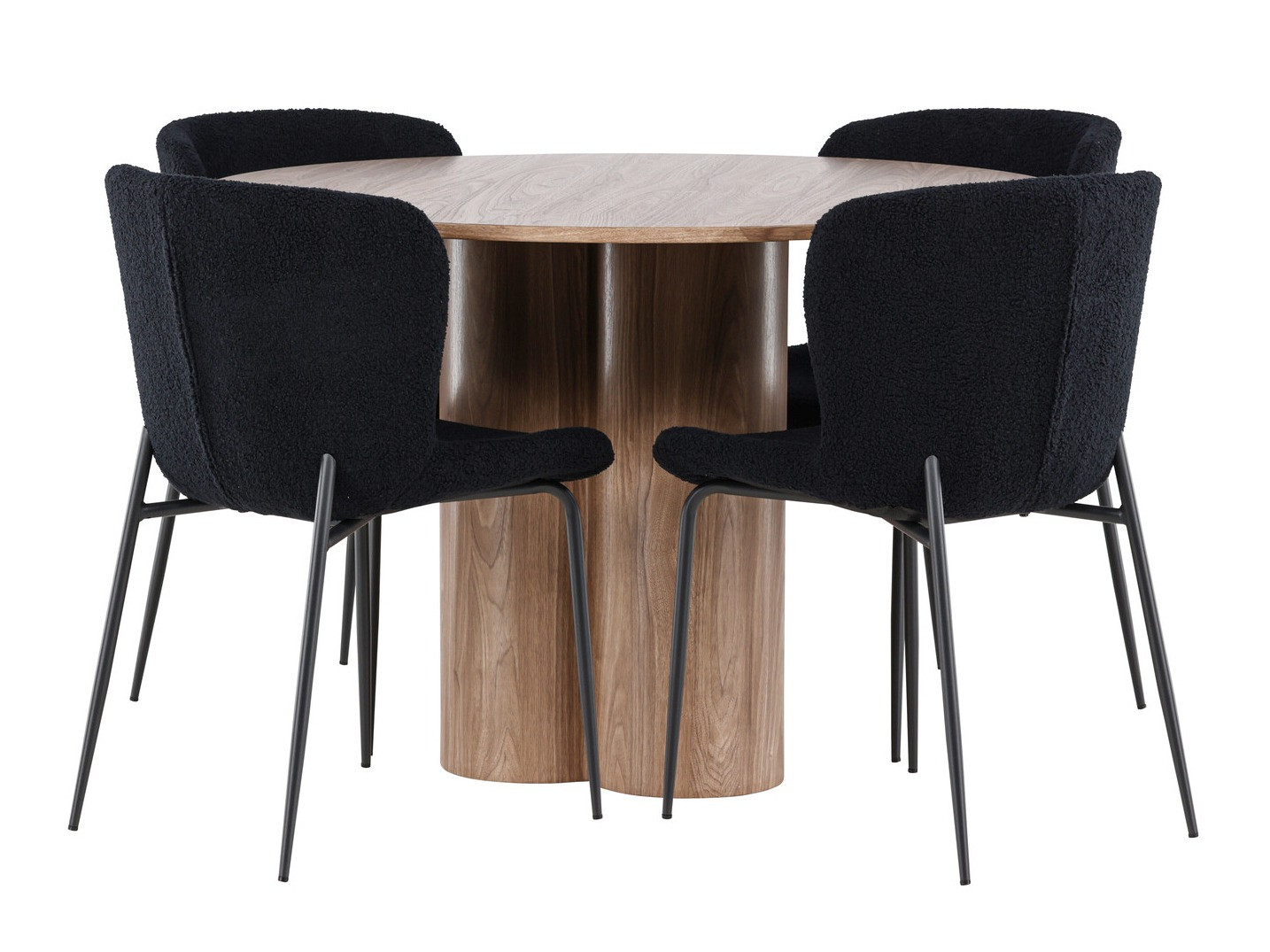 Söögitoakomplekt Dallas 4562 (Pruun)