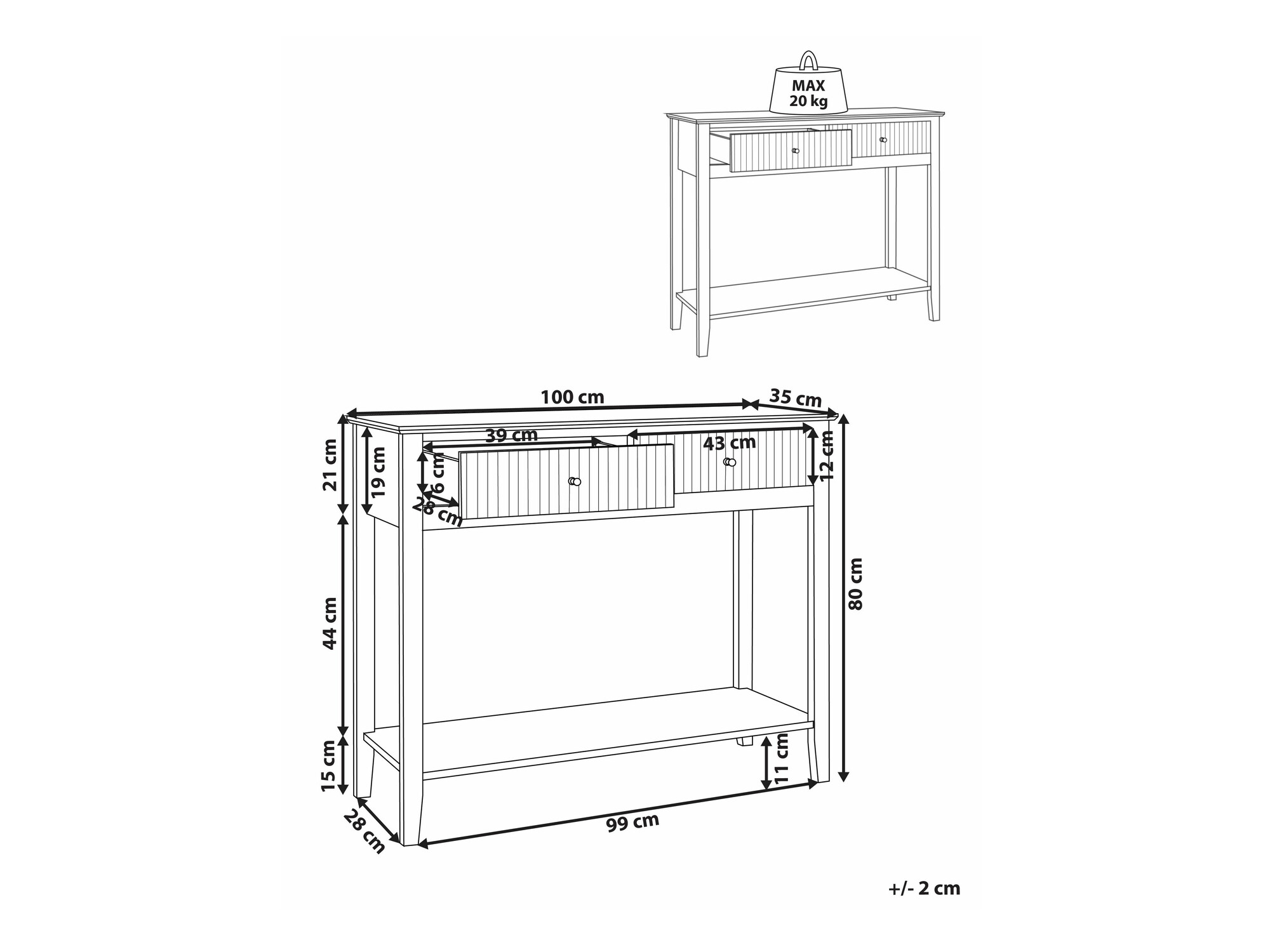 Konsoollaud Romloru 103