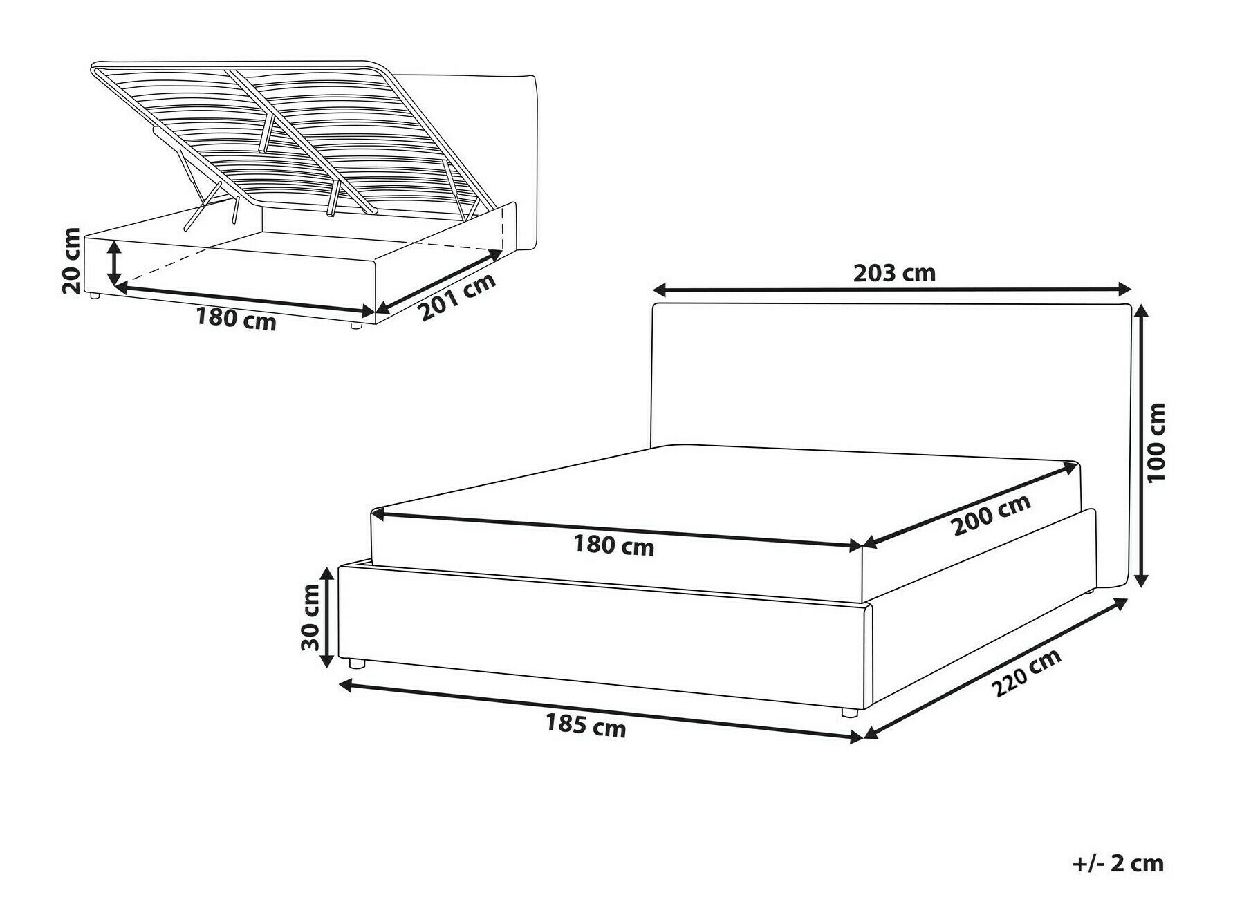 Voodi Berwyn 1805 (Koor)