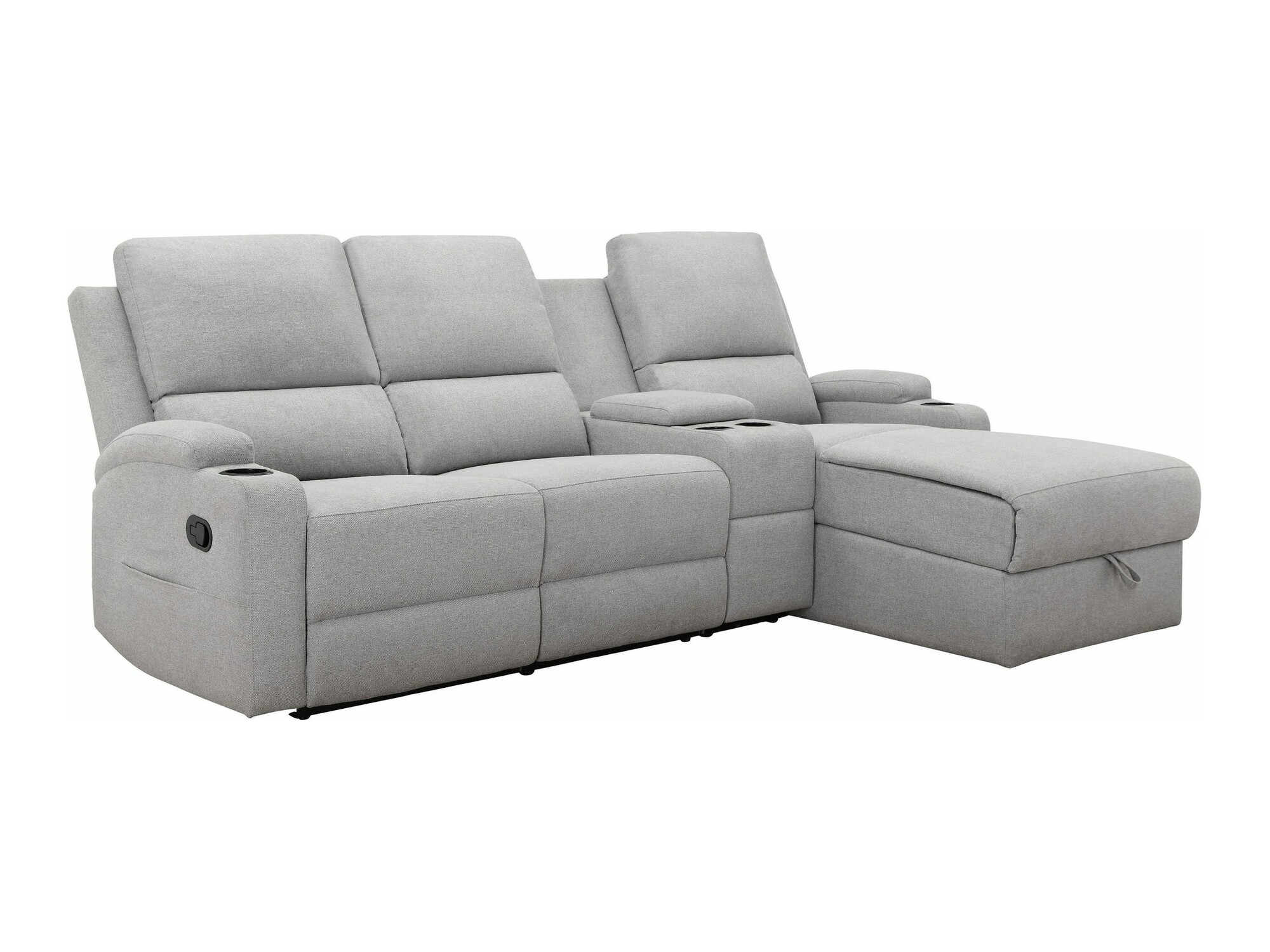 Pehme nurga recliner Denton 1368 (Helehall)