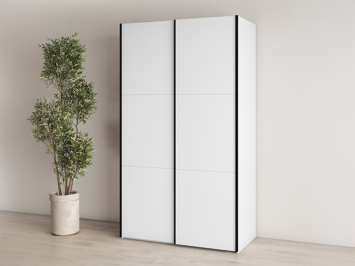 Riidekapp Austin 342 (Valge)