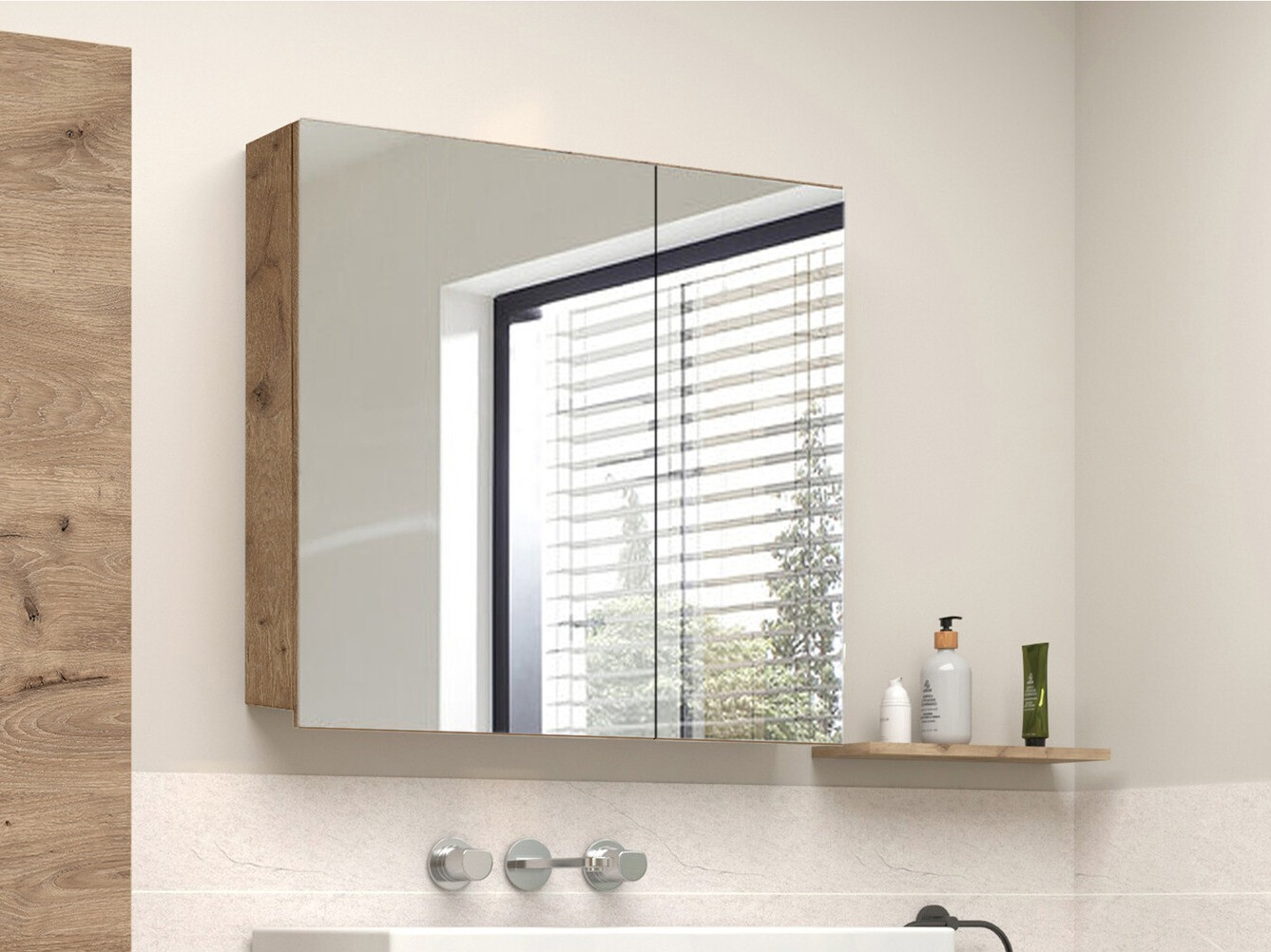 Vannitoa peegelkapid Soncamu 104 (Tamm)