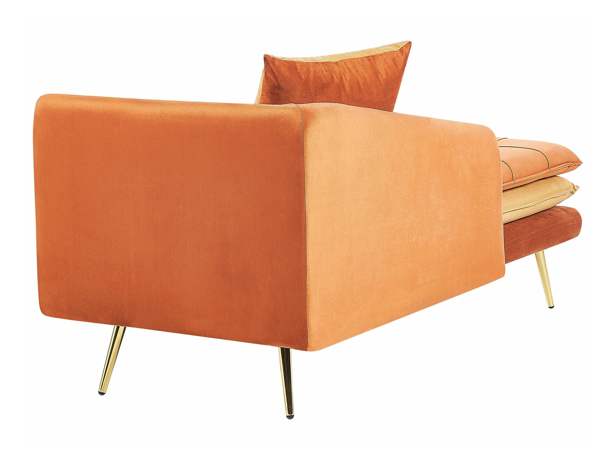 Kušett Berwyn 1044 (Tumeoranž + Oranž)