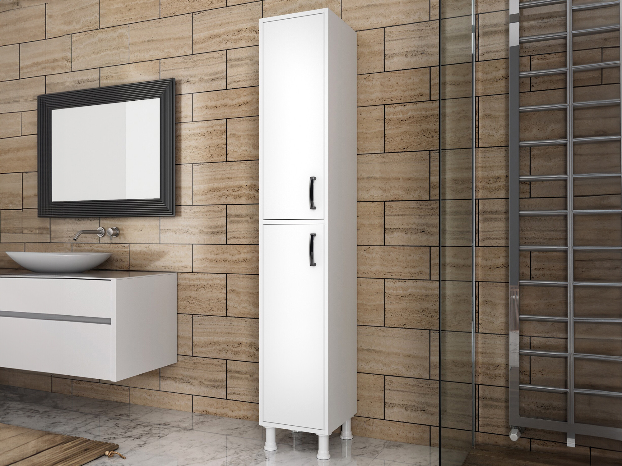 Vannitoa põrandakapp Kailua 503