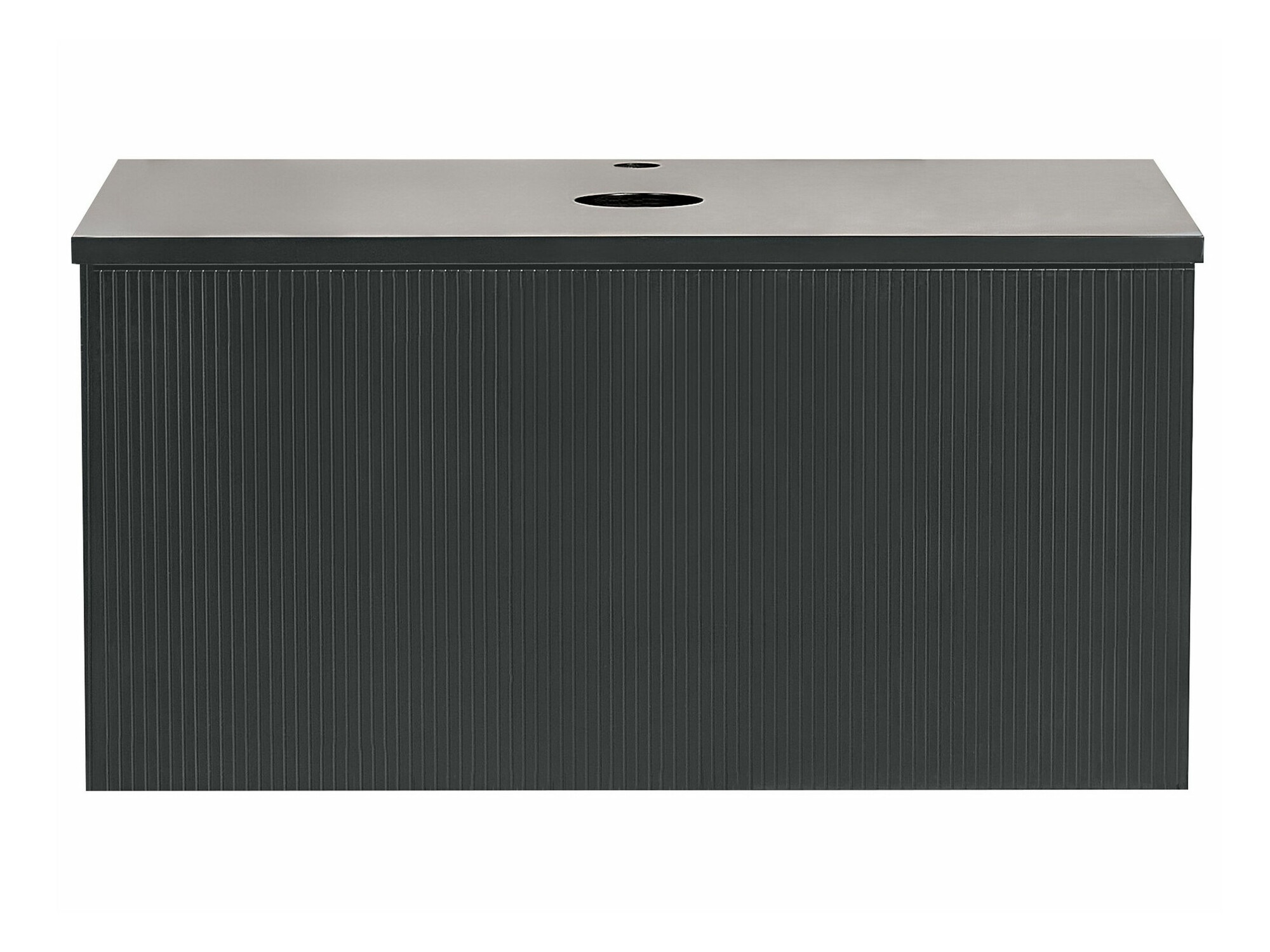 Vannitoa põrandakapp kraanikausile Berwyn 2254 (Must)