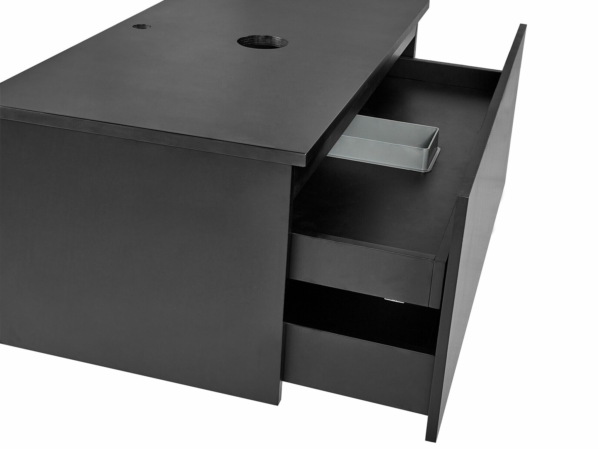 Vannitoa põrandakapp kraanikausile Berwyn 2254 (Must)