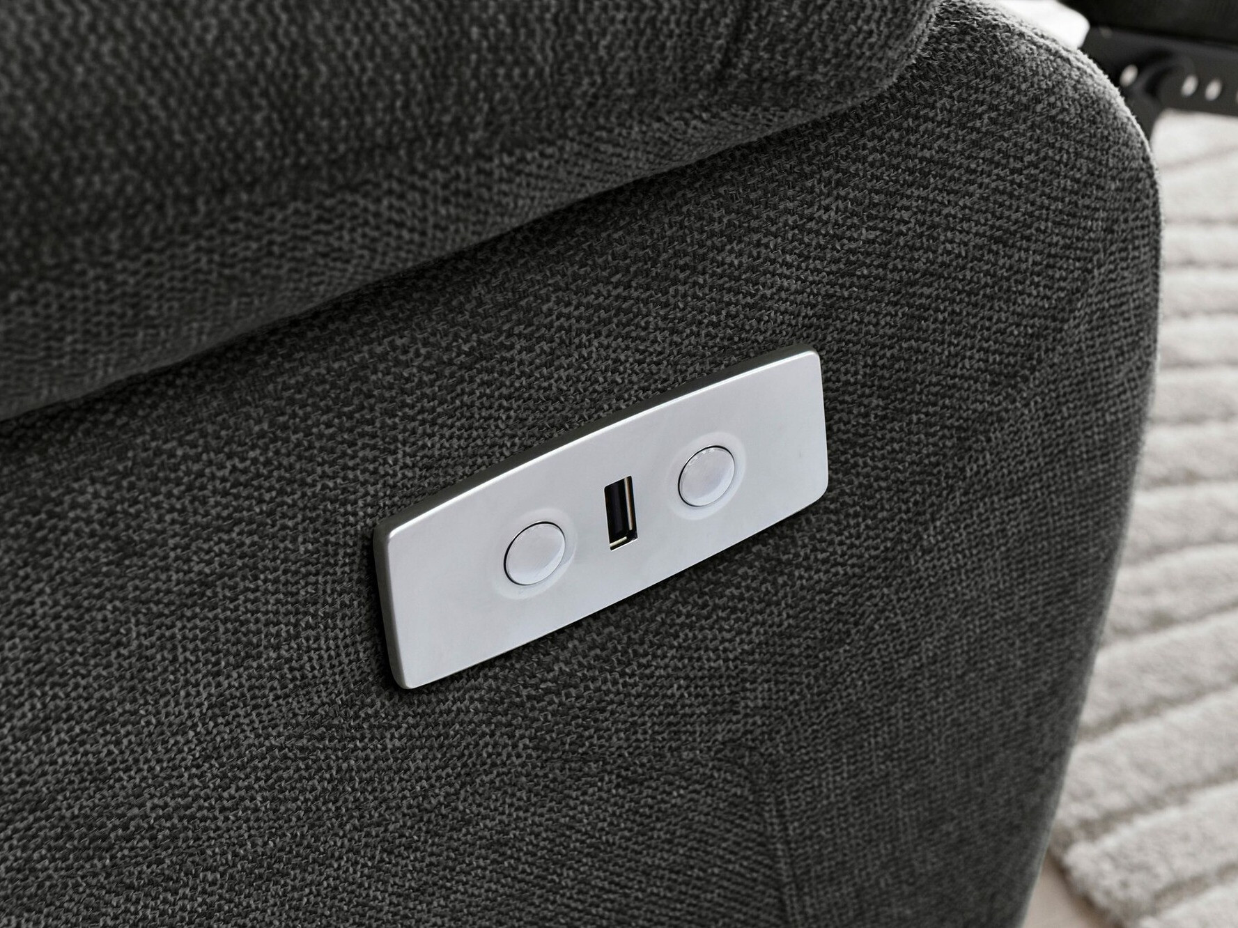 Diivan recliner Denton 1479 (Antratsiit)