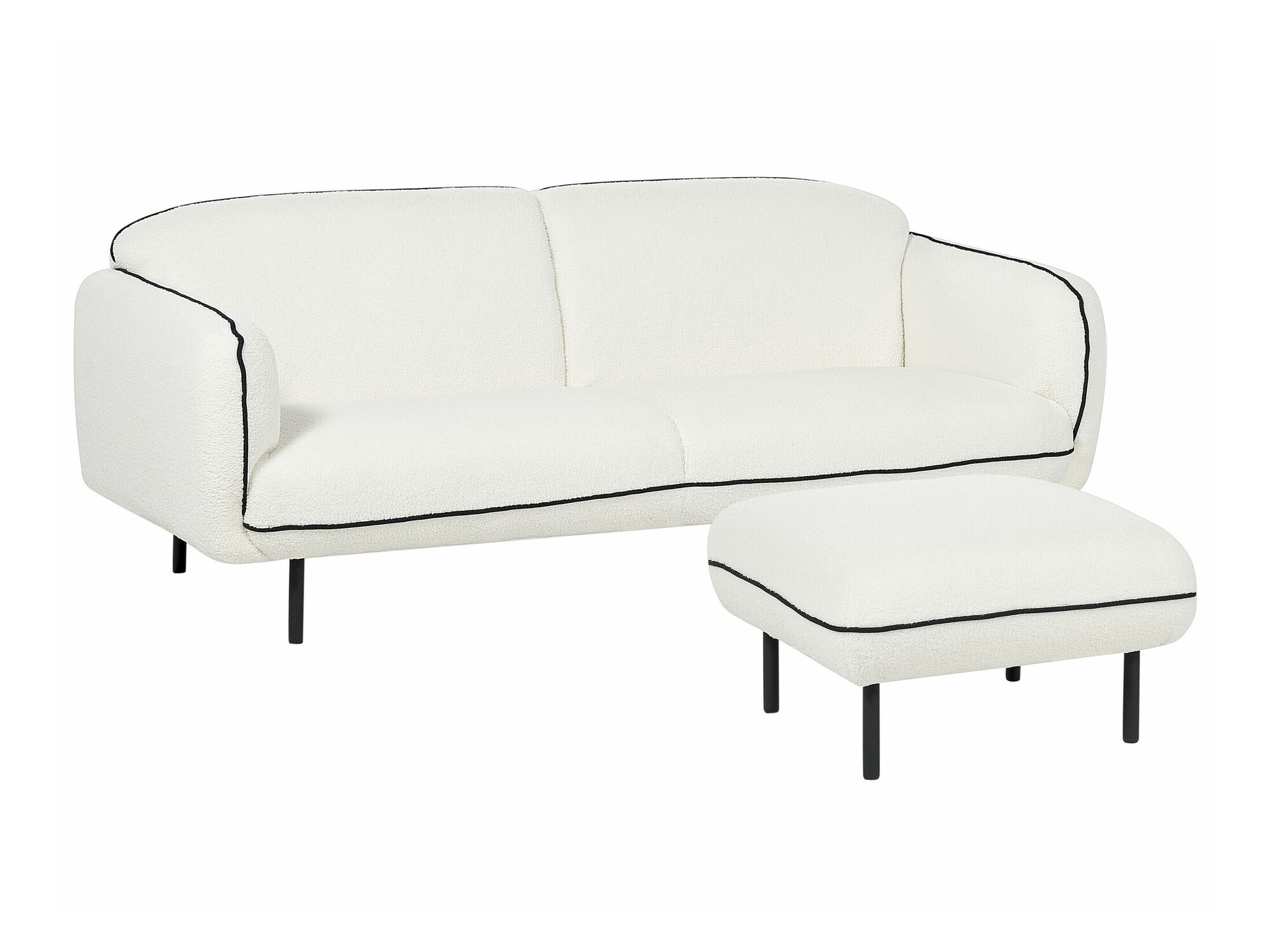 Pehme mööbli komplekt Berwyn 2267 (Valge)