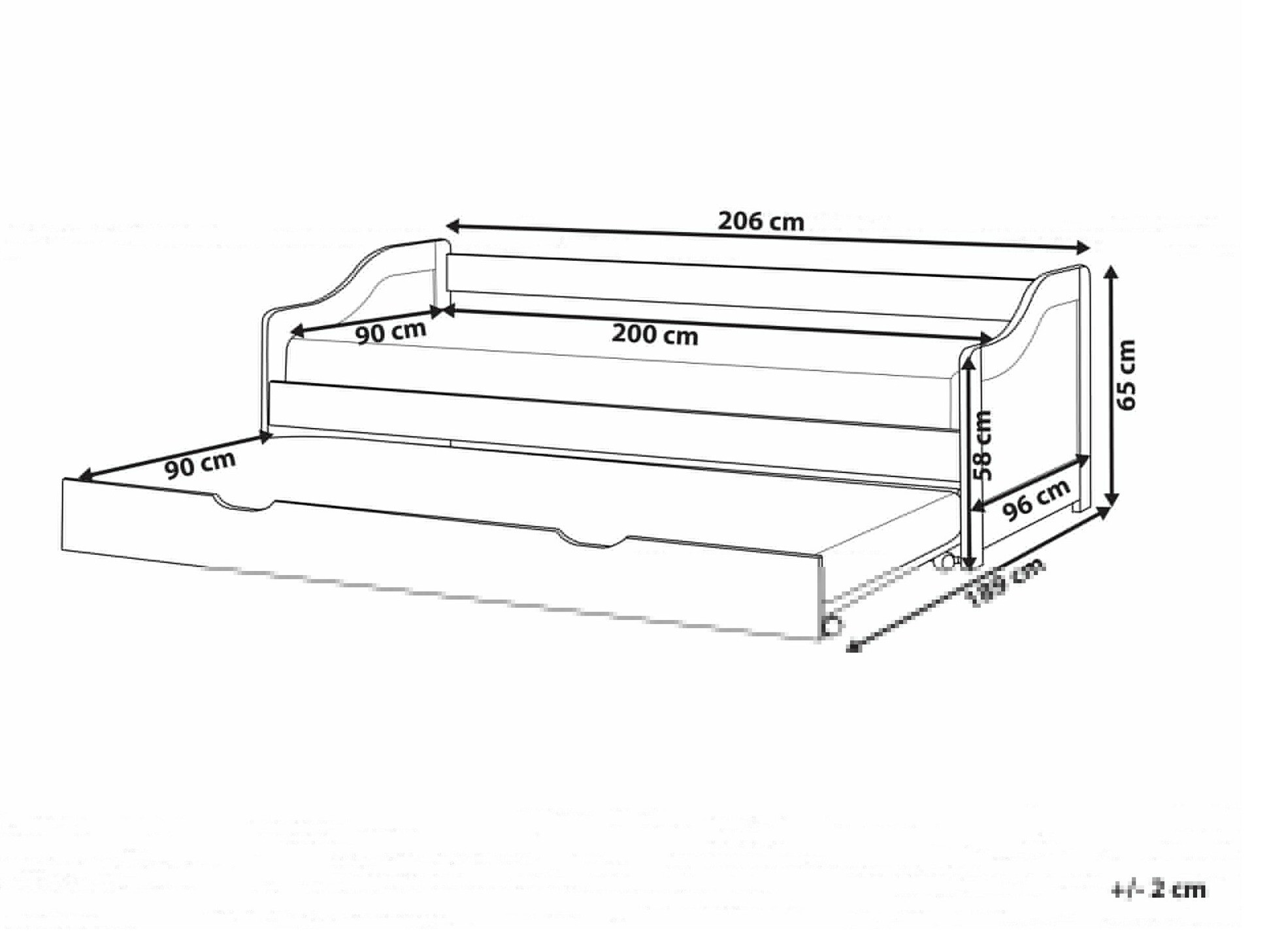 Voodi Berwyn 2269 (Ere puit)